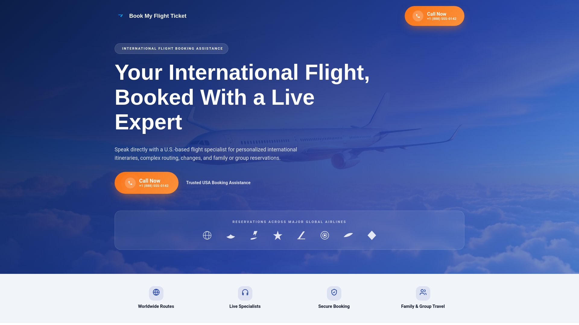 website screenshot of https://bookmyairtrip.space/