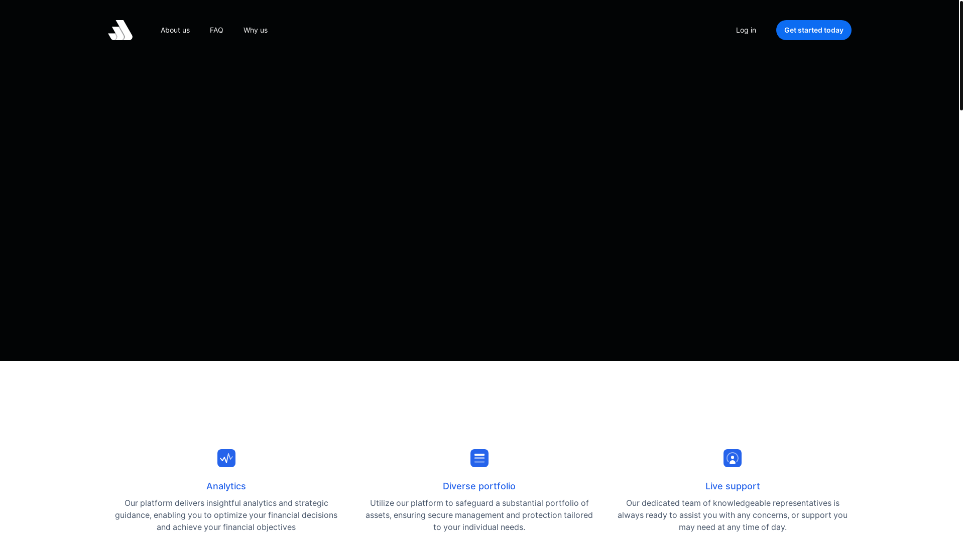 website screenshot of https://luxetradecapital.com/