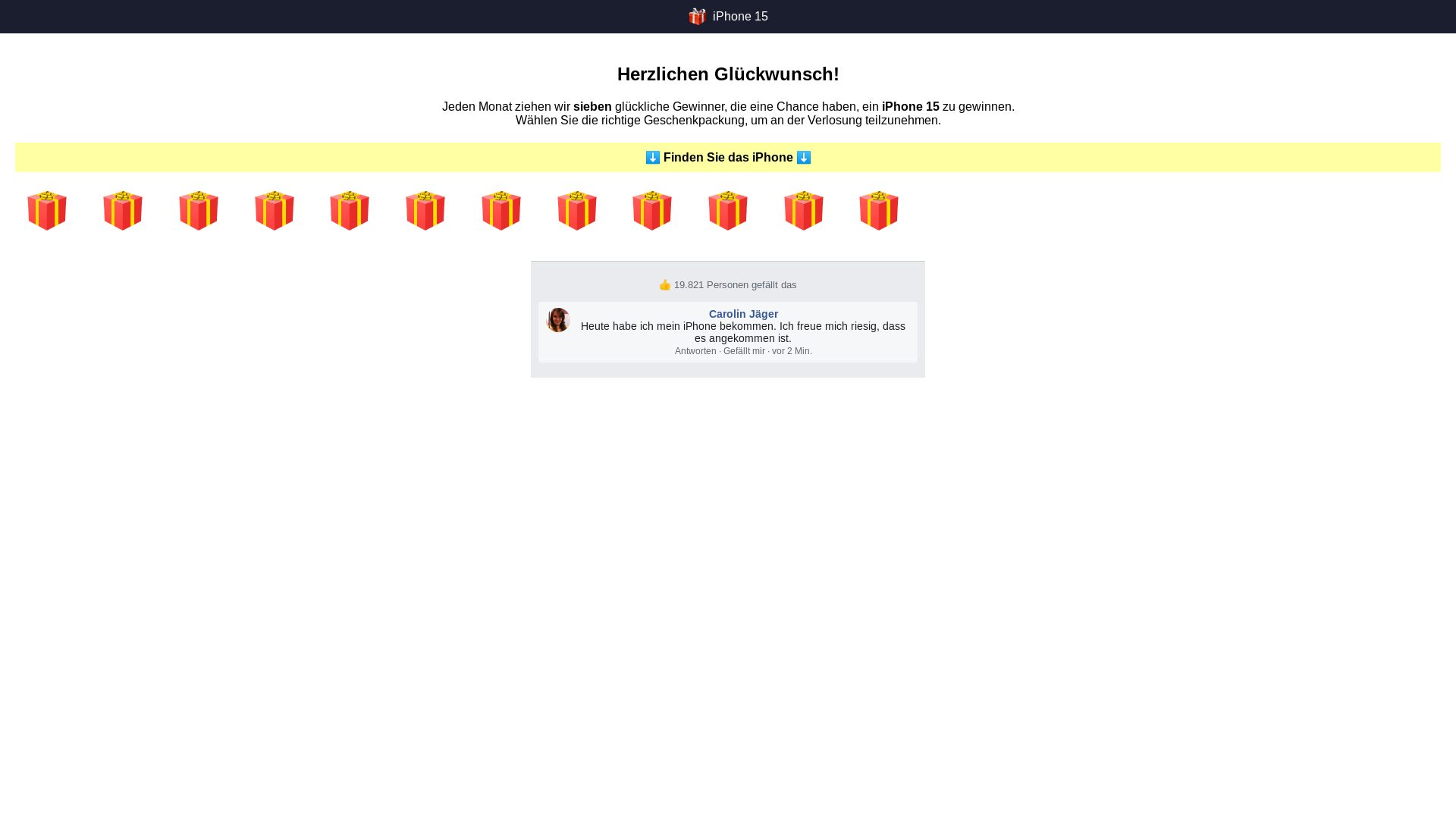 website screenshot of https://preisnachlass.pages.dev/
