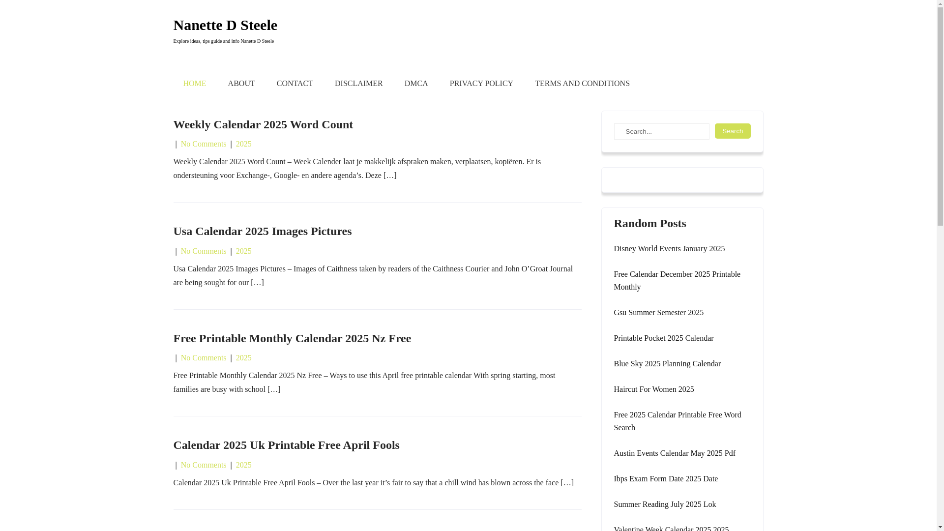 website screenshot of https://nanettedsteelez.pages.dev/