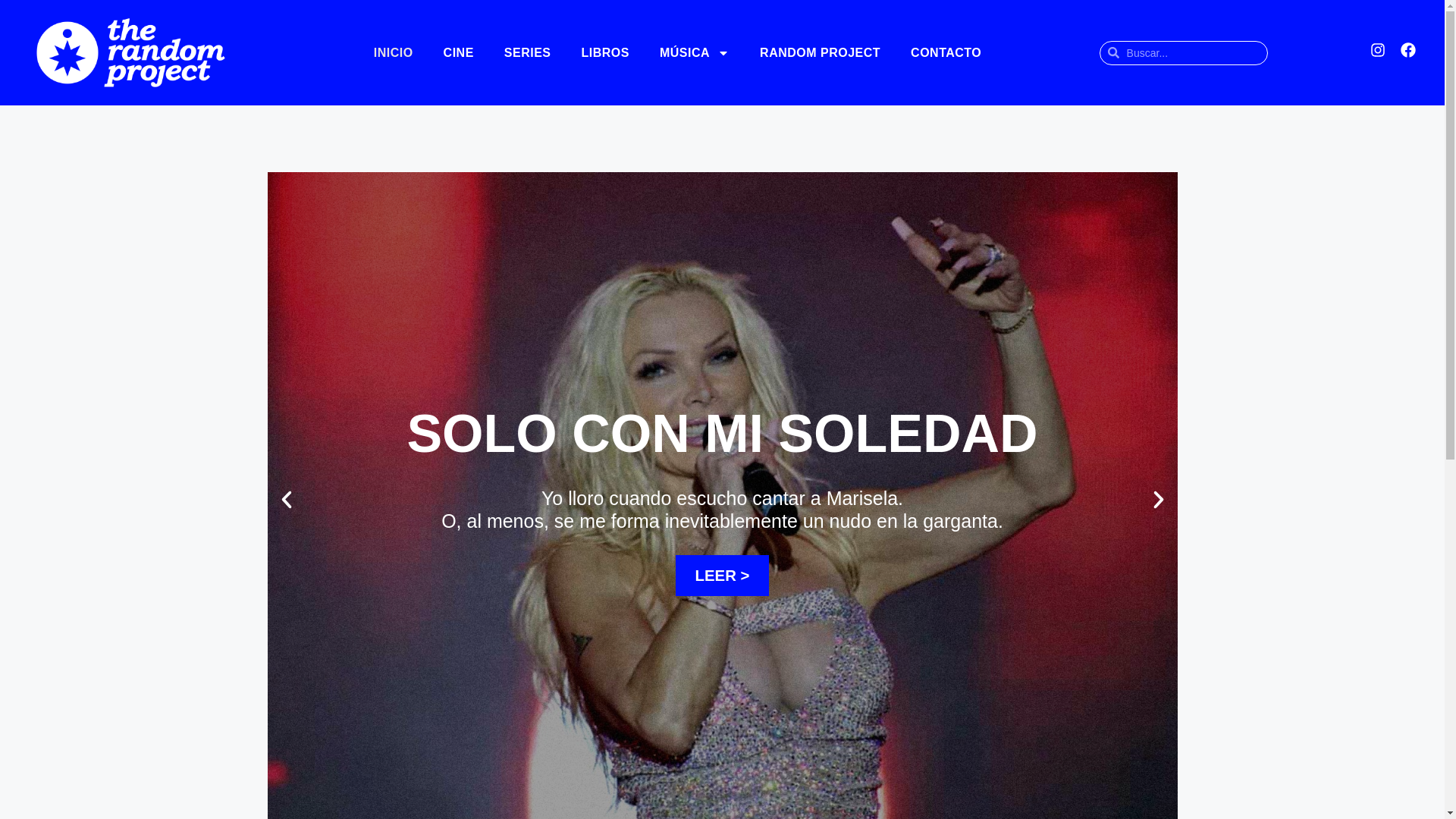 website screenshot of https://randomproject.blog/