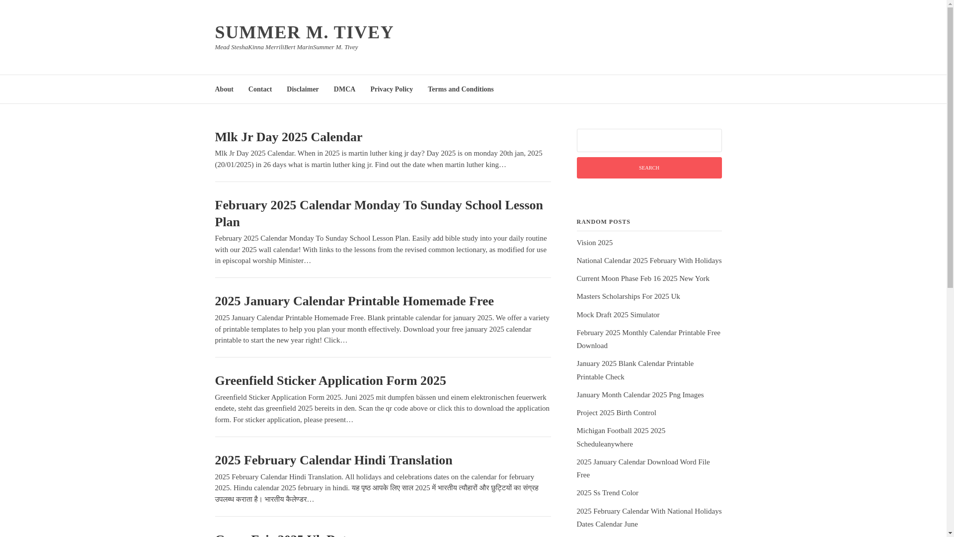website screenshot of https://summermtivey.pages.dev/