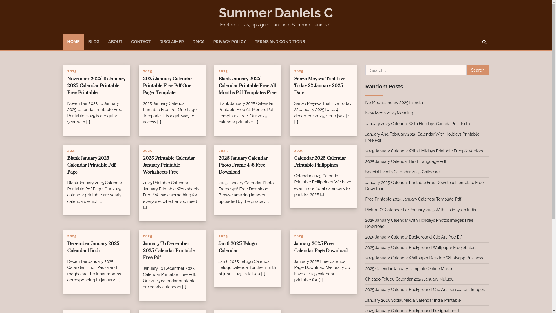website screenshot of https://summerdanielsc.pages.dev/