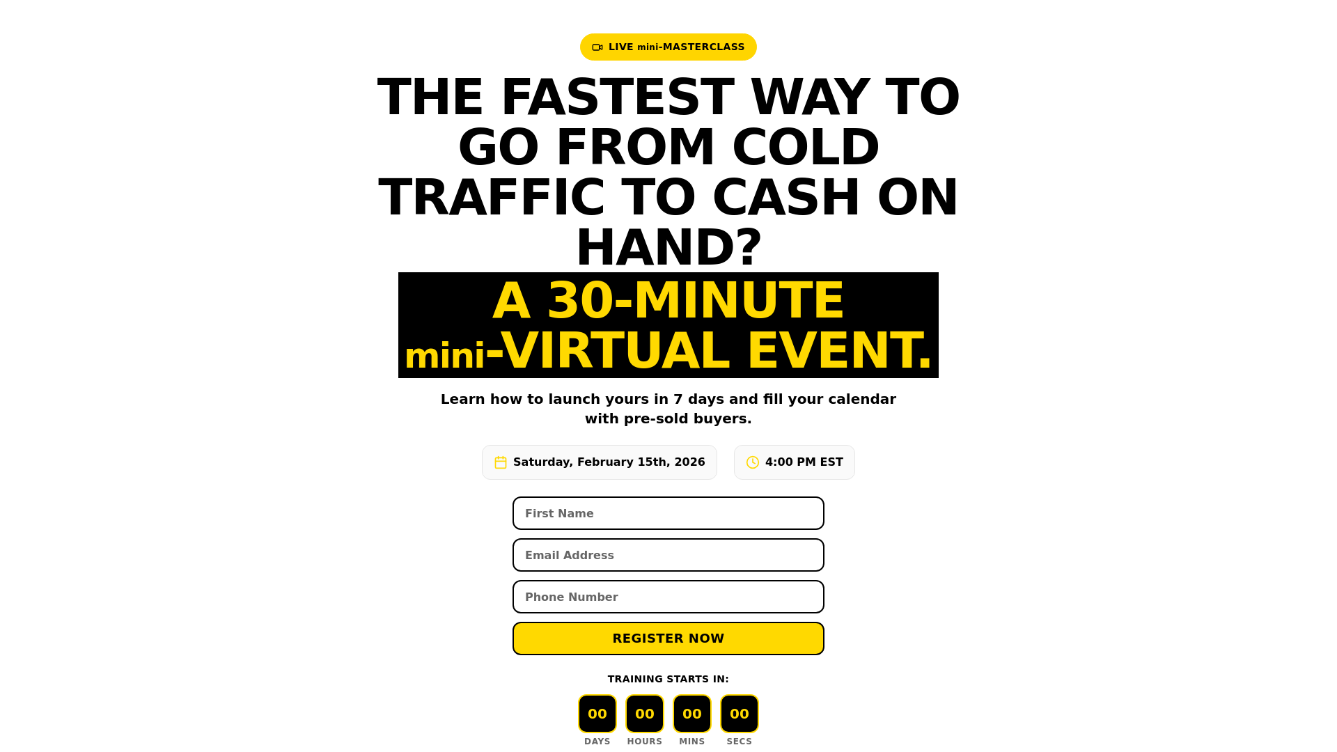 website screenshot of https://virtualeventslabonline.com