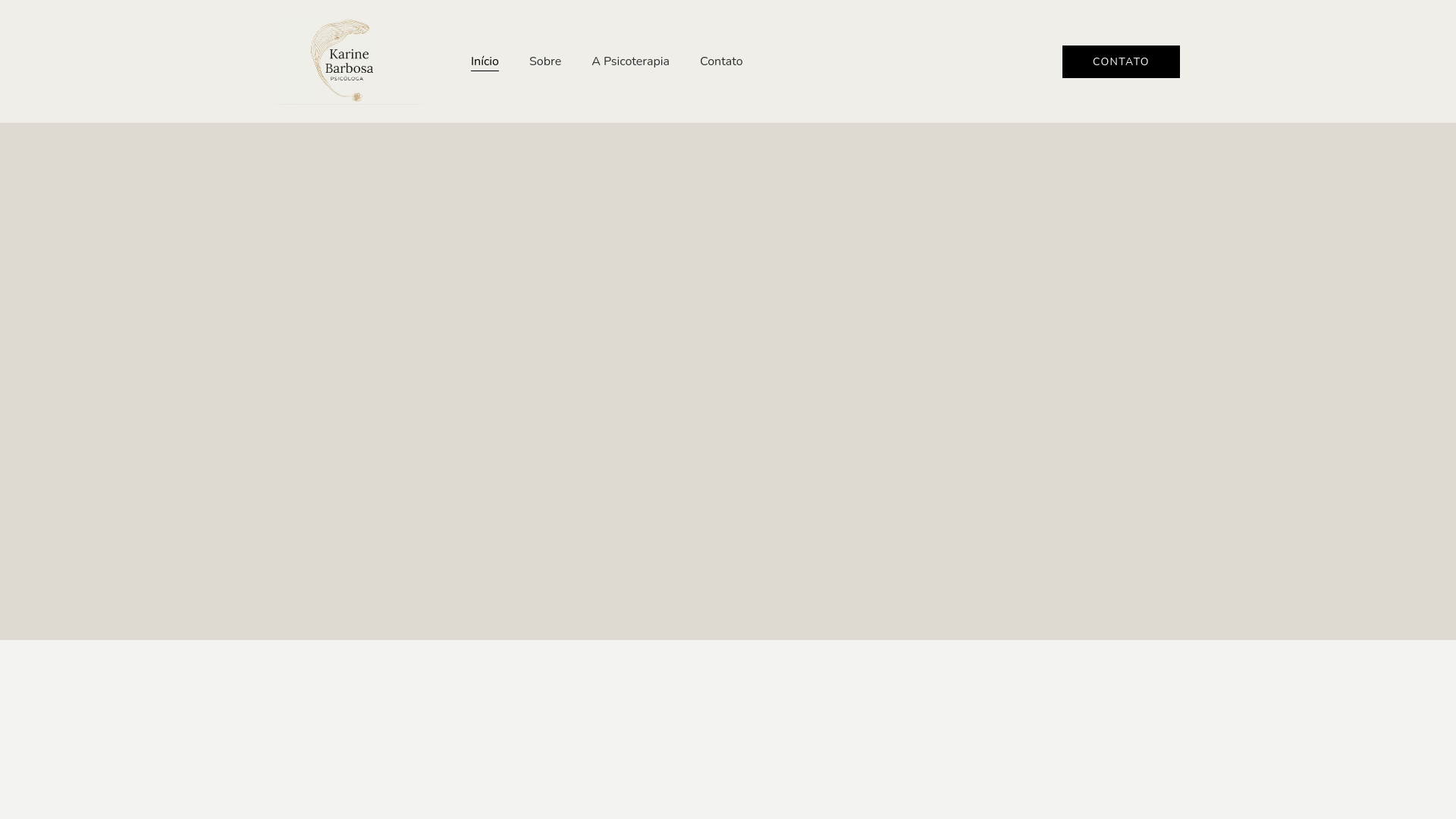 website screenshot of https://psicokarinecfb.com/