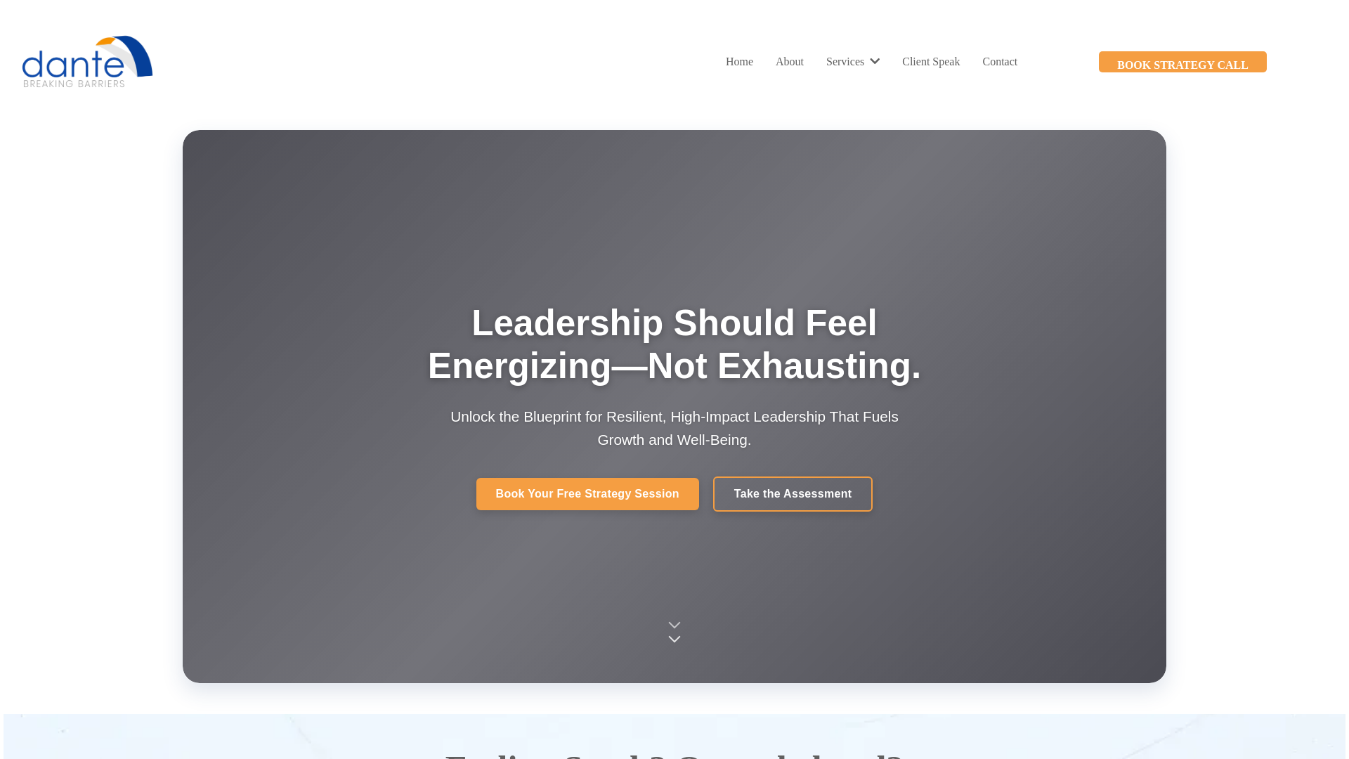 website screenshot of https://myhqdantegroupco.com/
