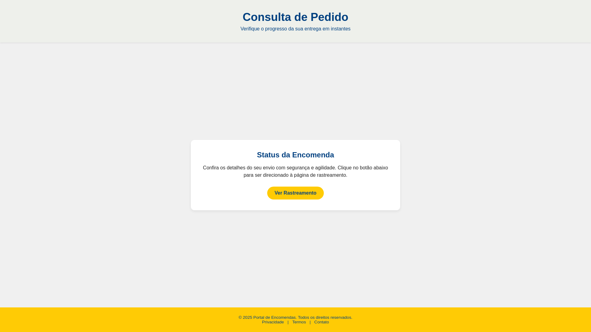 website screenshot of https://oficialrastreios.online/