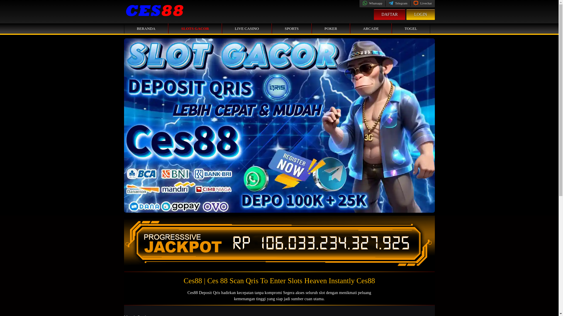 website screenshot of https://ces88.org/