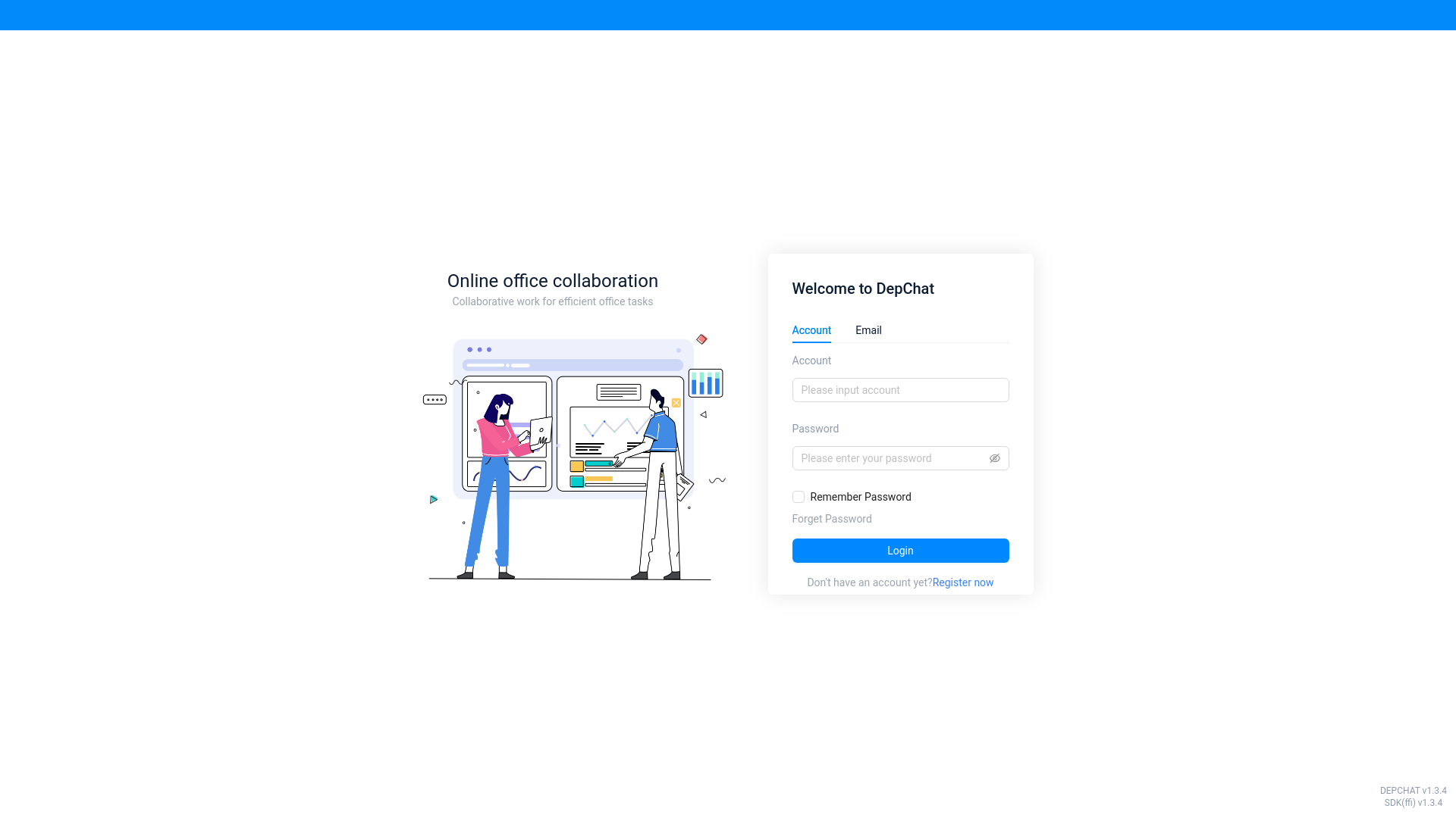 website screenshot of https://dev-depchat.pages.dev/