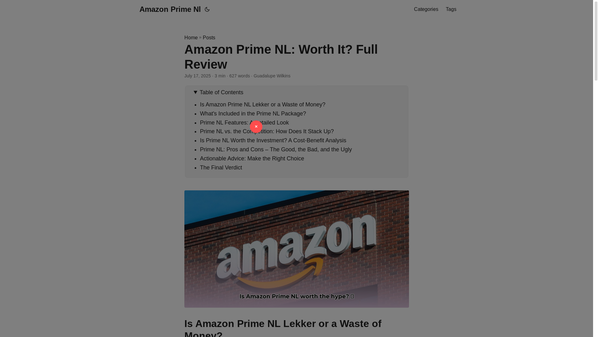 website screenshot of https://amazon-prime-nl.pages.dev/