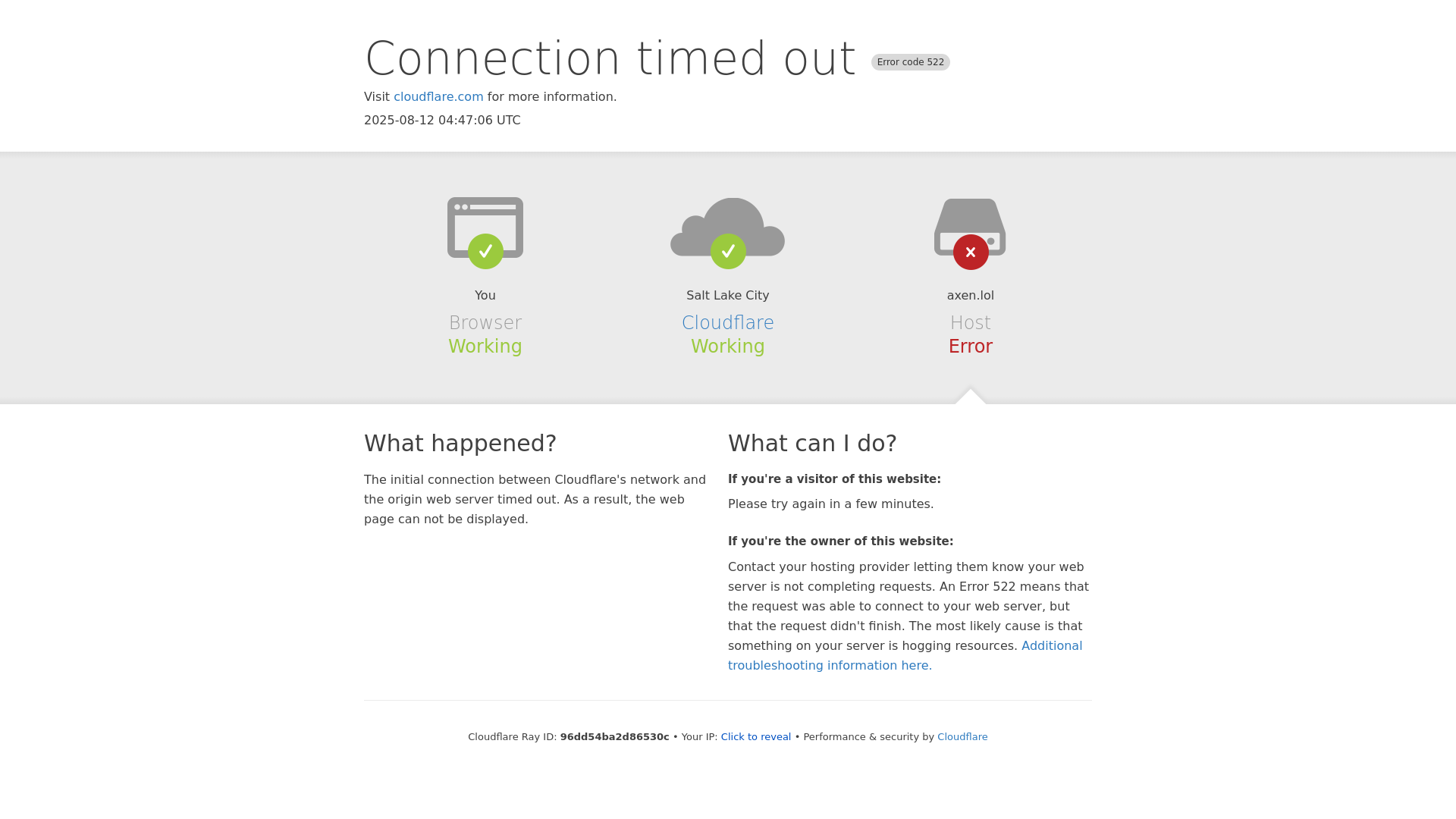 website screenshot of https://axen.lol/
