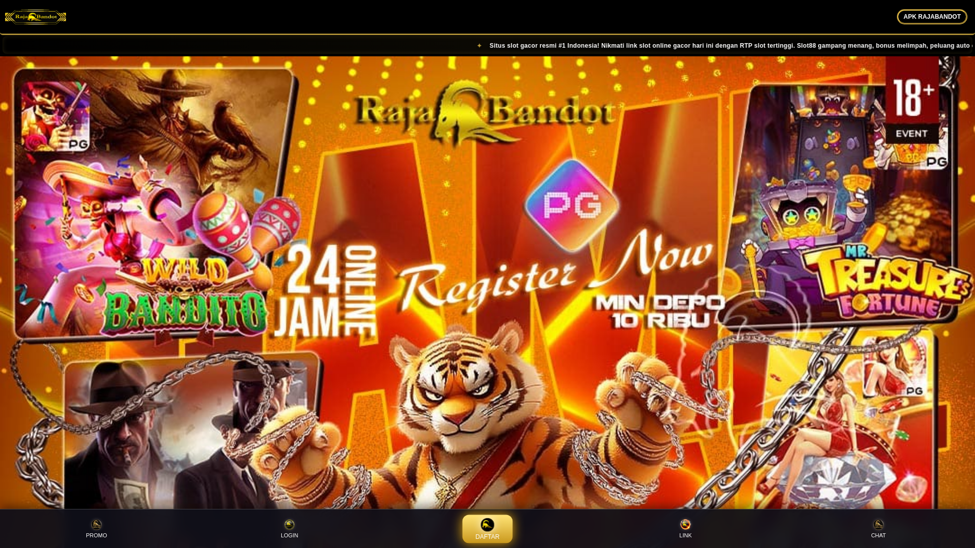 website screenshot of https://pablomartincaminero-rajabandot.pages.dev/