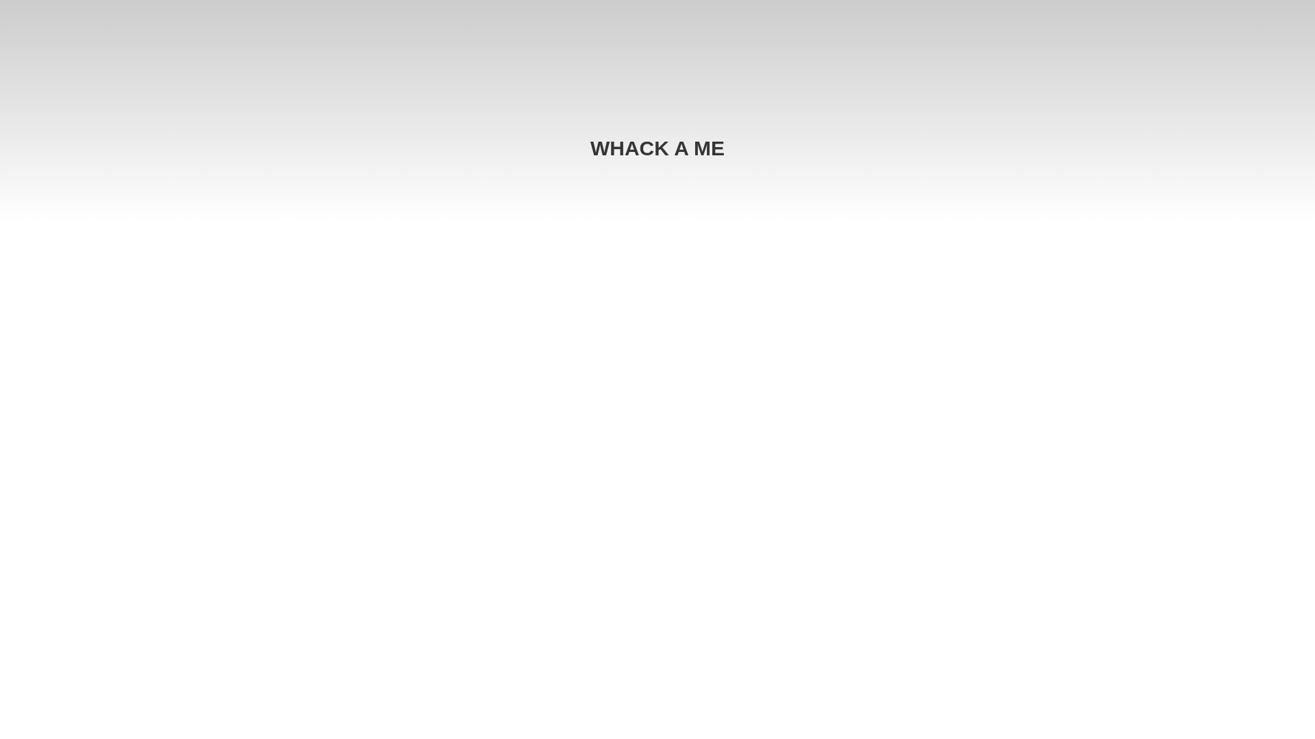 website screenshot of https://whackame.com/