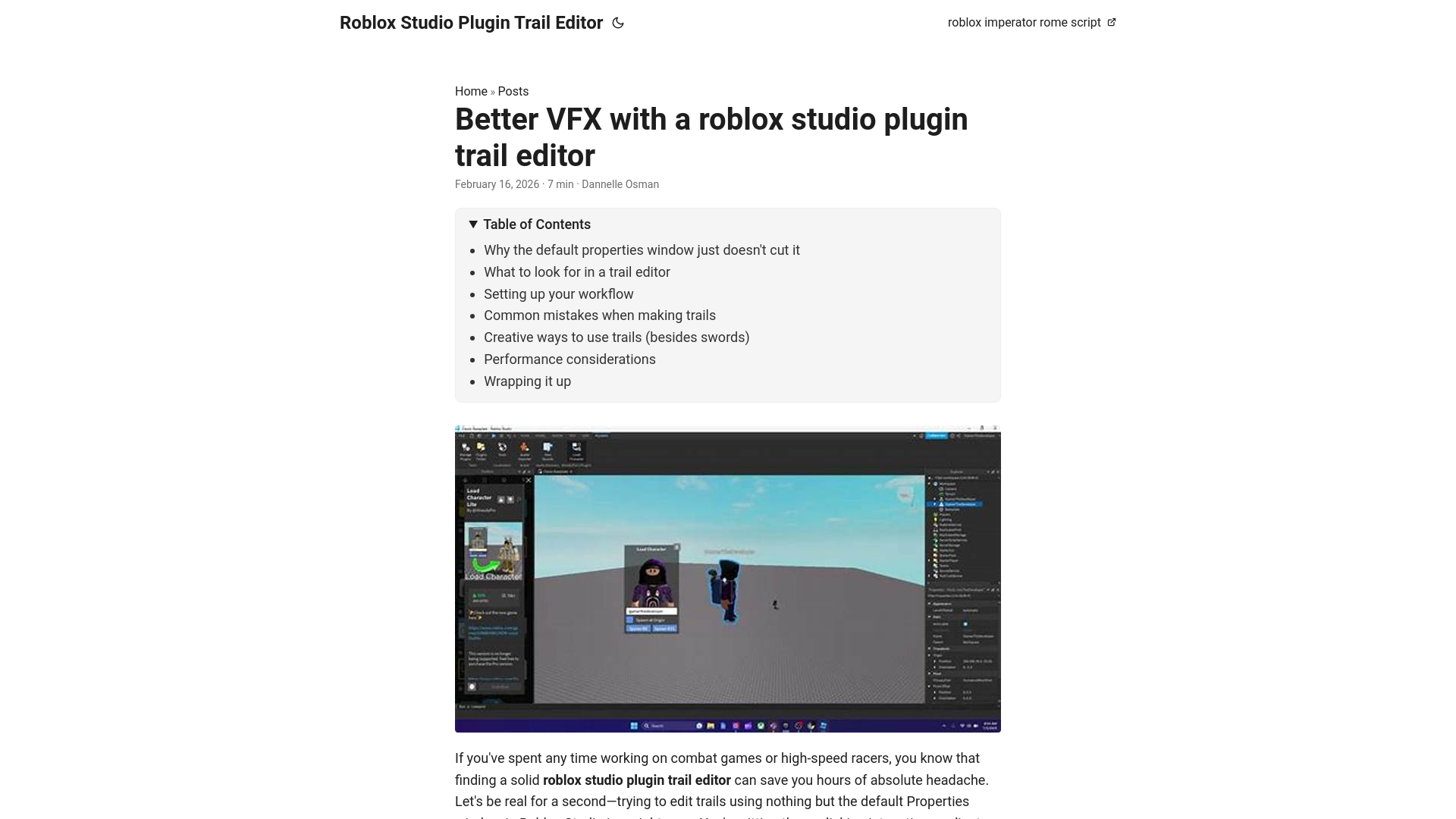 website screenshot of https://roblox-studio-plugin-trail-editor.pages.dev/