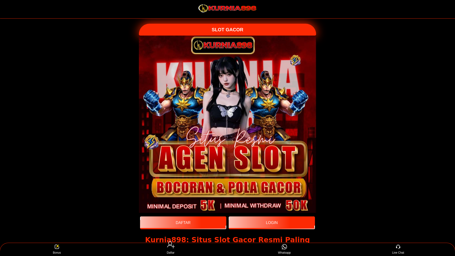 website screenshot of https://ampku-kurnia898.pages.dev/