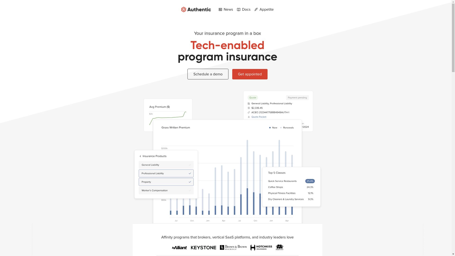website screenshot of https://useauthenticnow.com/
