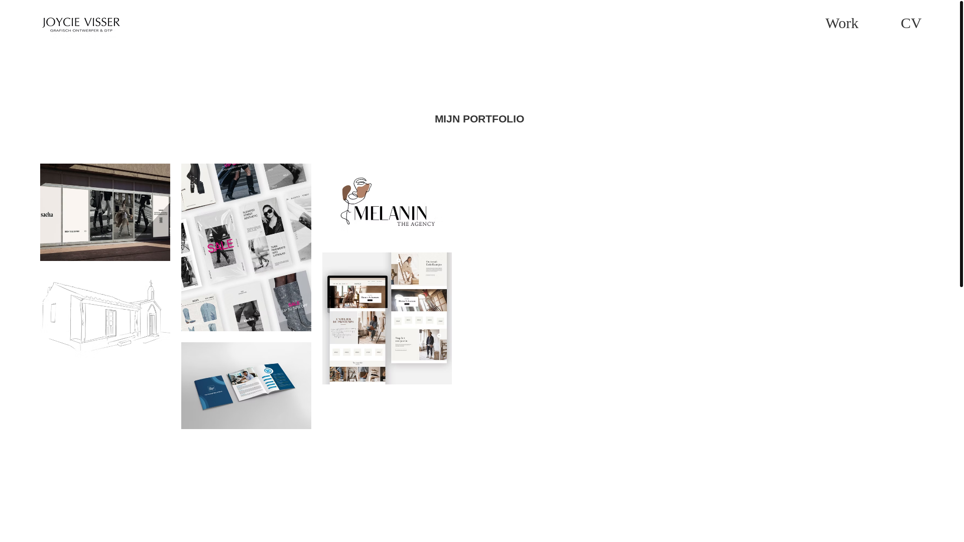 website screenshot of https://joycievisser-grafischontwerp.com/