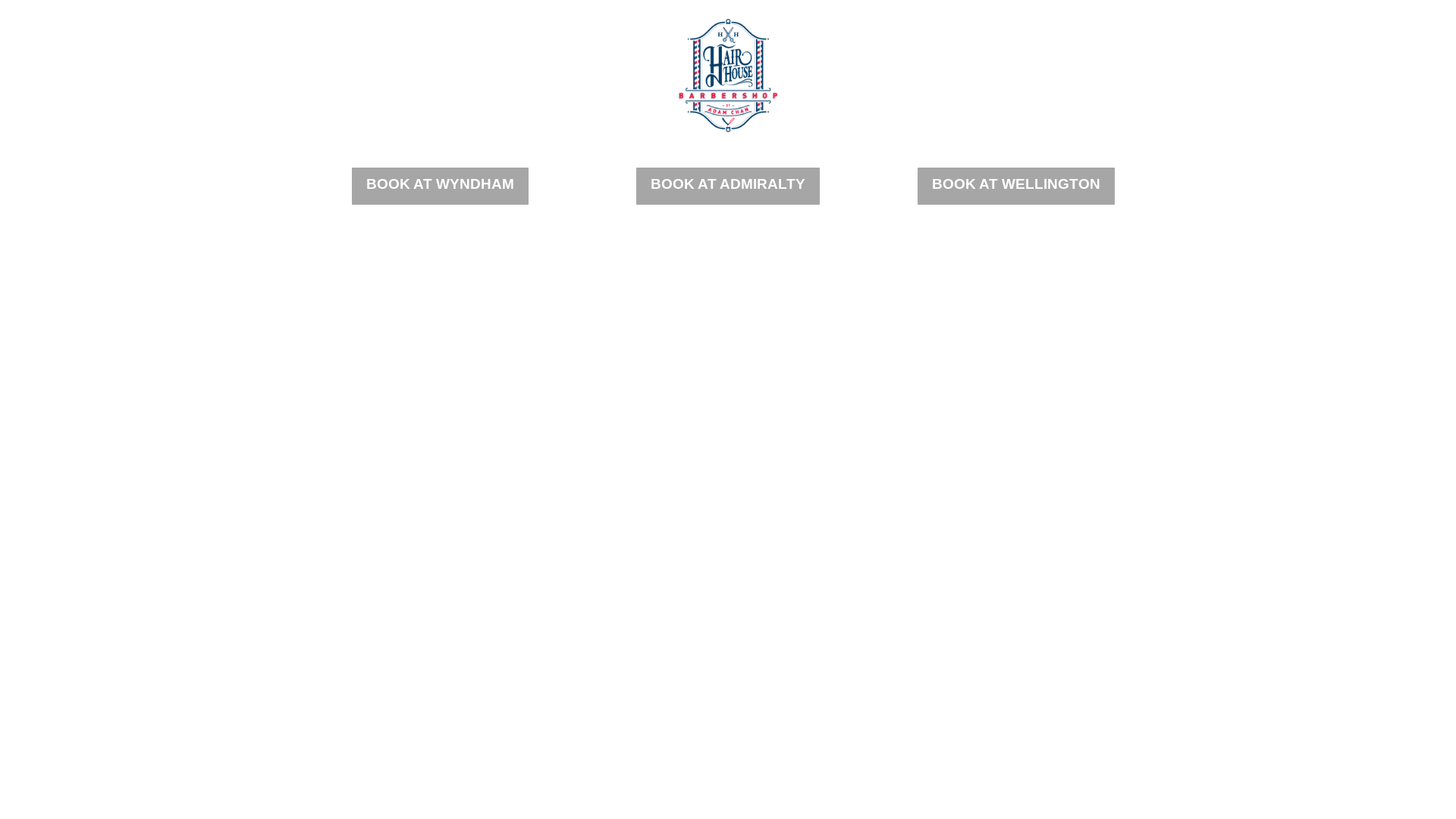 website screenshot of https://hairhousebyadamchan.pages.dev/