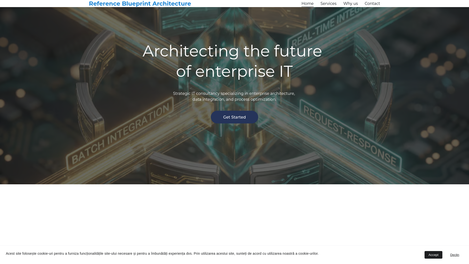 website screenshot of https://rbanext.com/