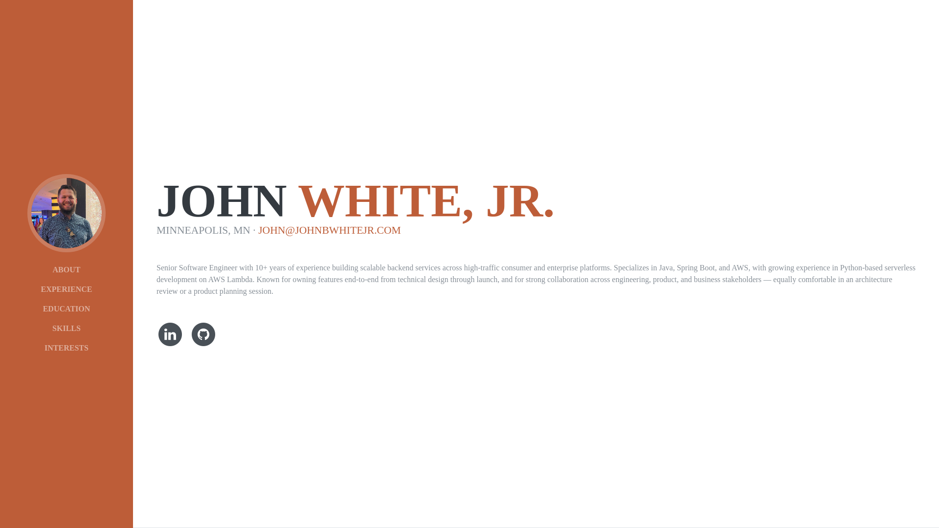 website screenshot of https://resume-site-144.pages.dev/