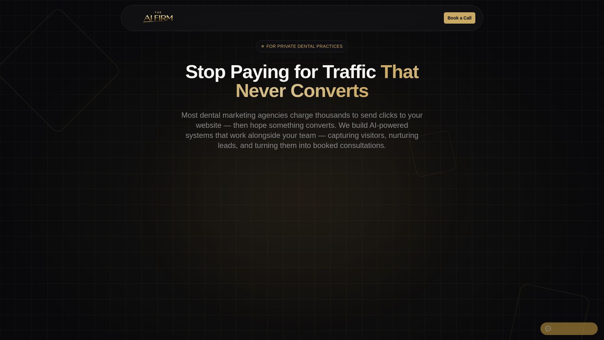 website screenshot of https://dentalgrowai.com/