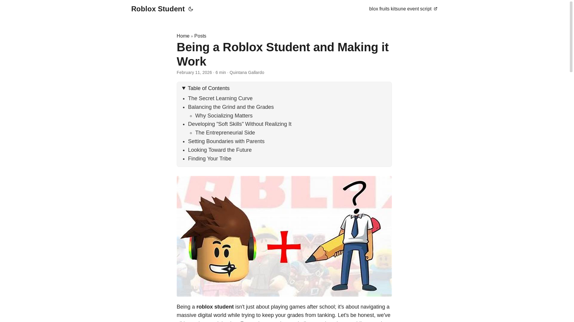 website screenshot of https://roblox-student.pages.dev/