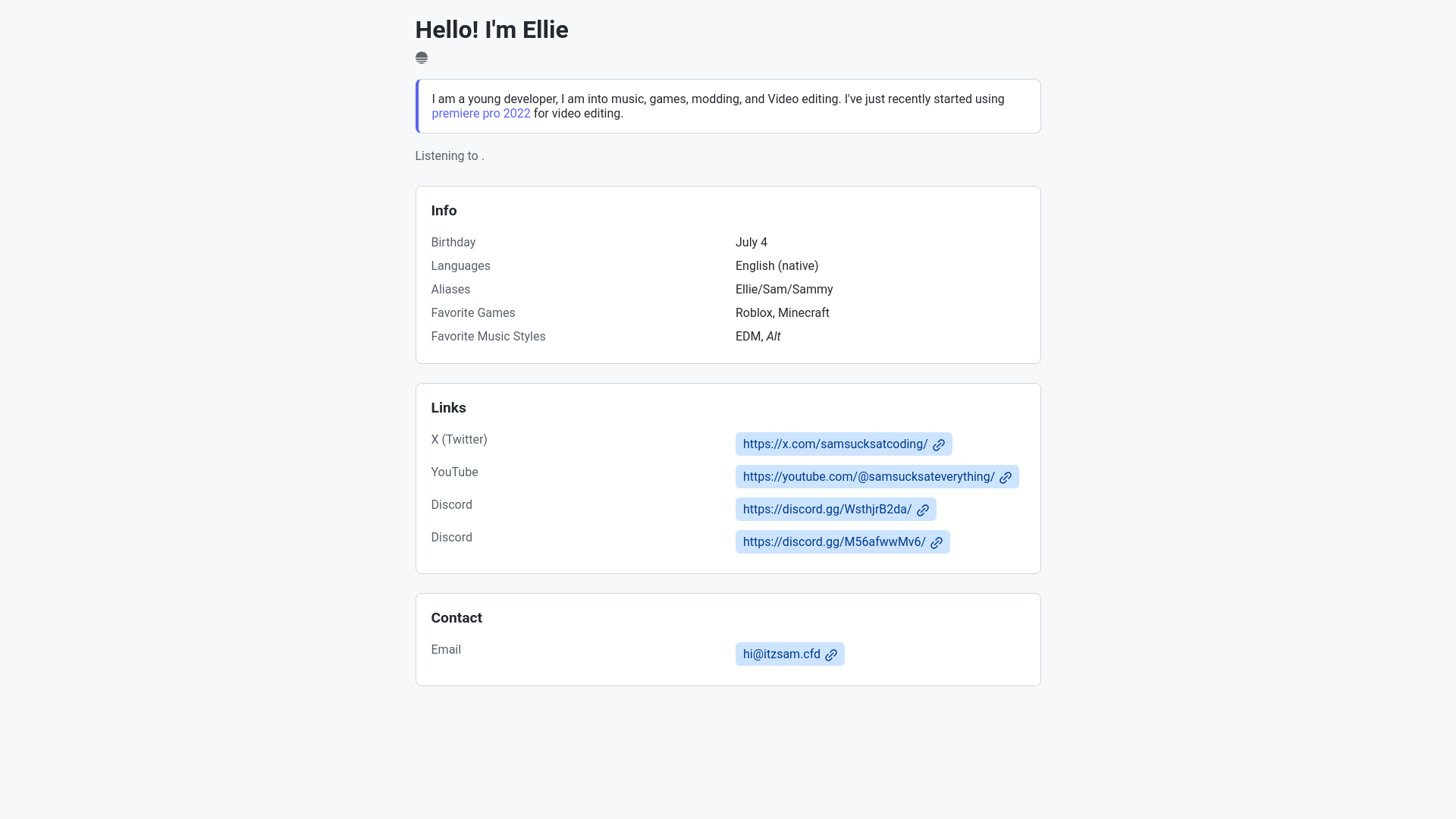 website screenshot of https://itzsam-cfd.pages.dev/