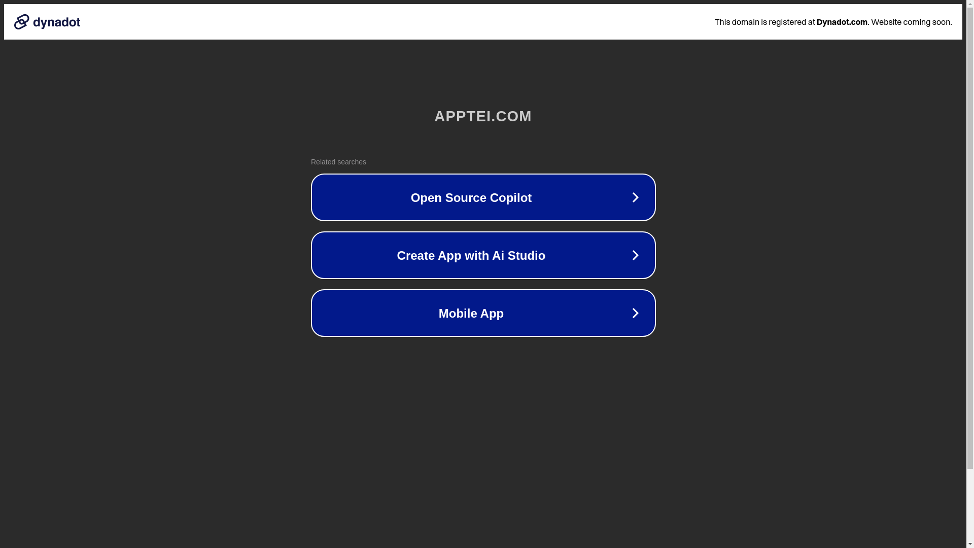 website screenshot of https://apptei.com/