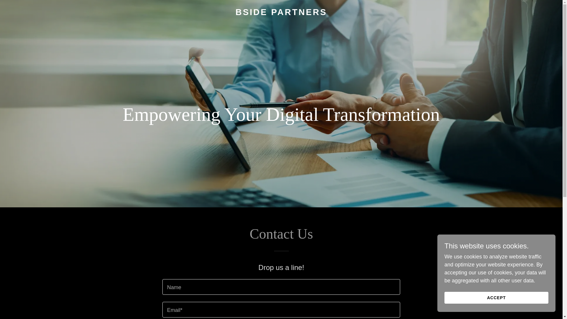 website screenshot of https://bsidepartners.ai/