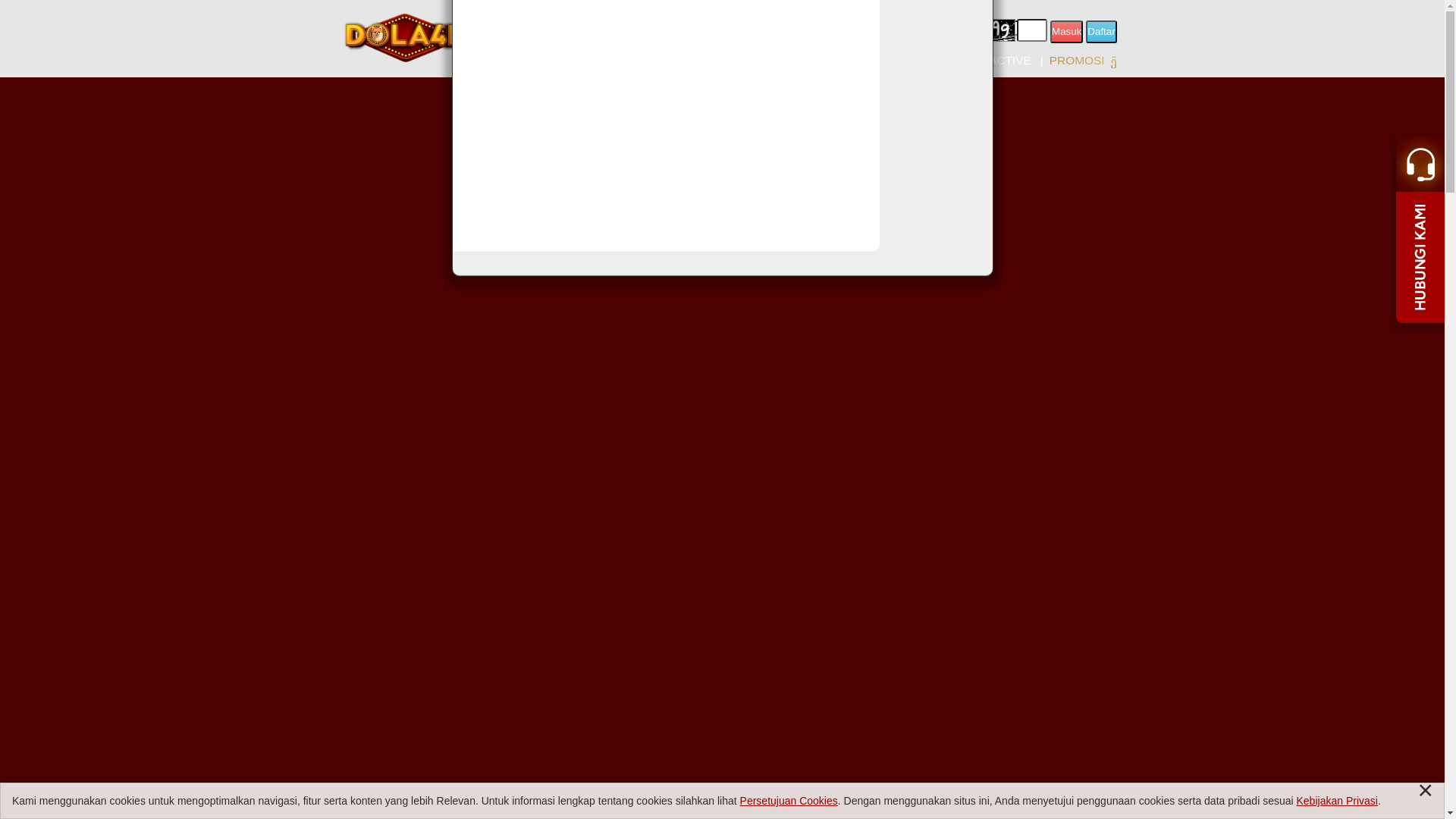 website screenshot of https://dolaternama.vip/