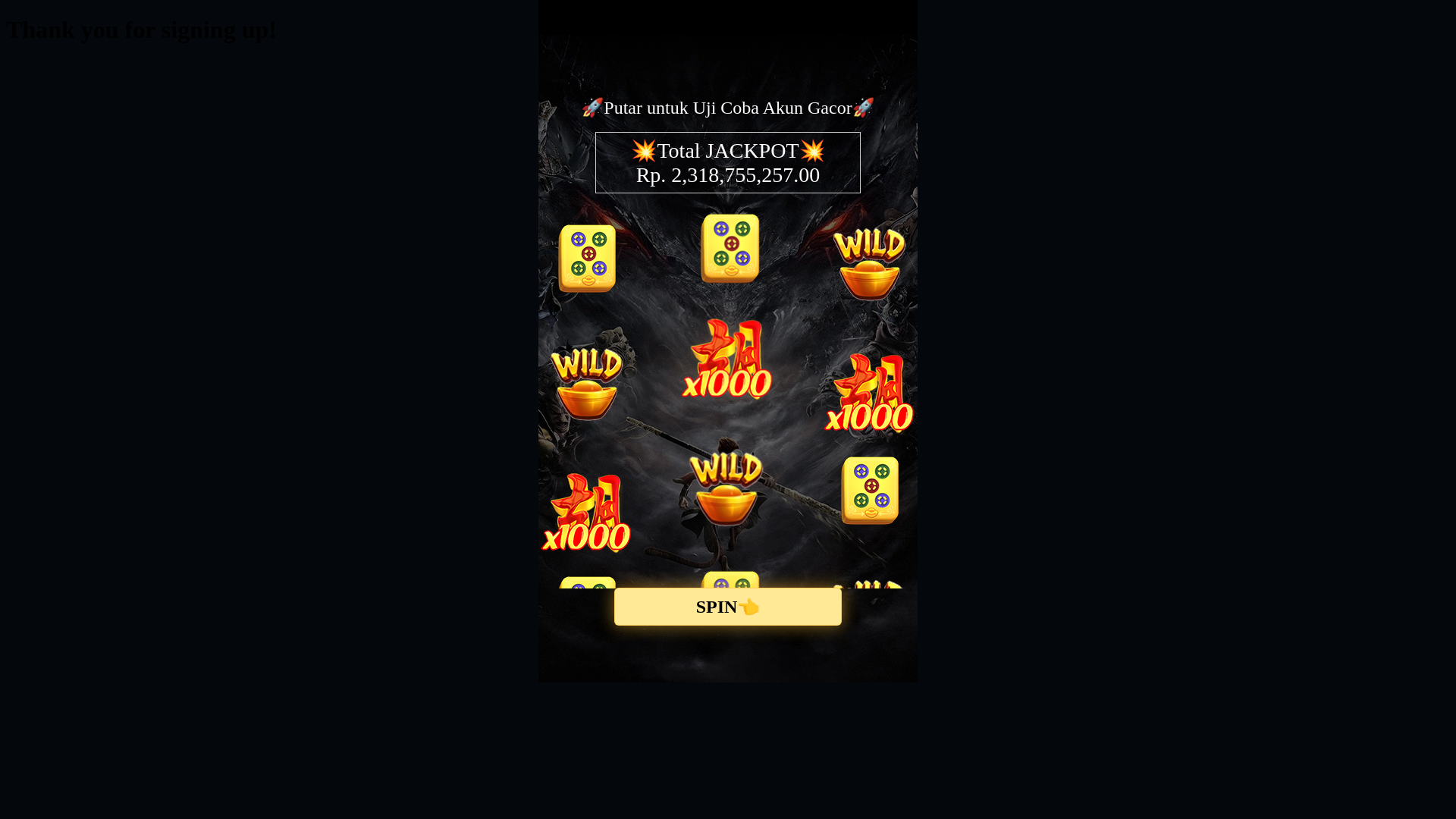 website screenshot of https://agenspinjp.info/