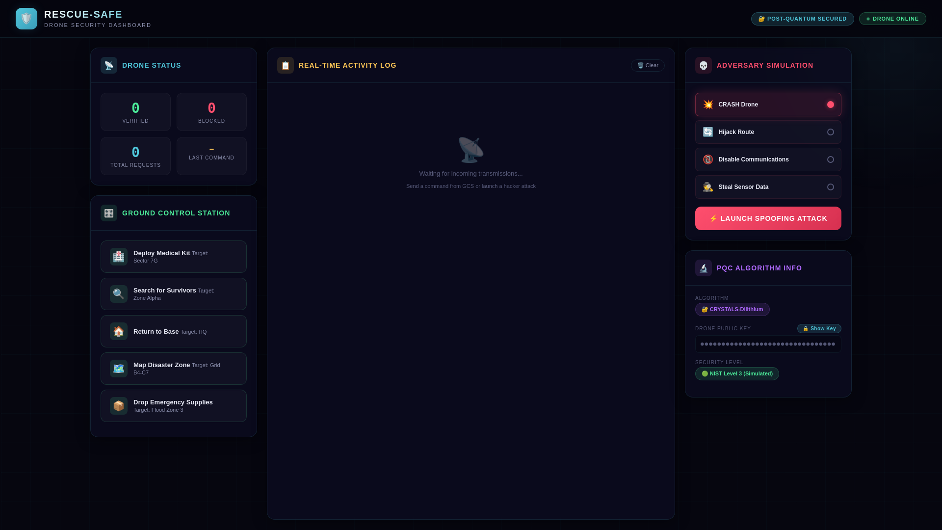 website screenshot of https://rescueshield-ai.pages.dev/
