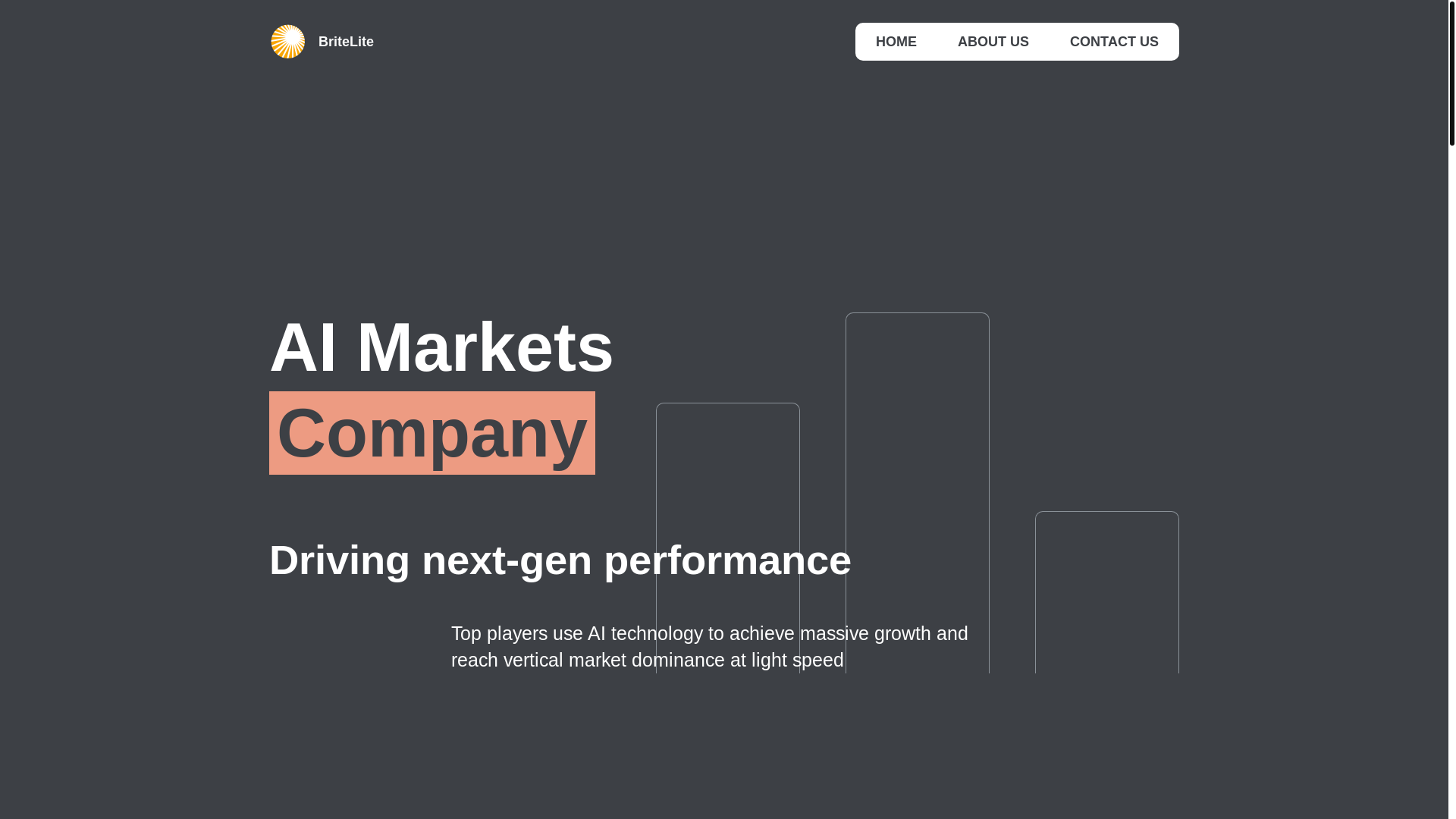 website screenshot of https://britelite-ai--homepage.pages.dev/