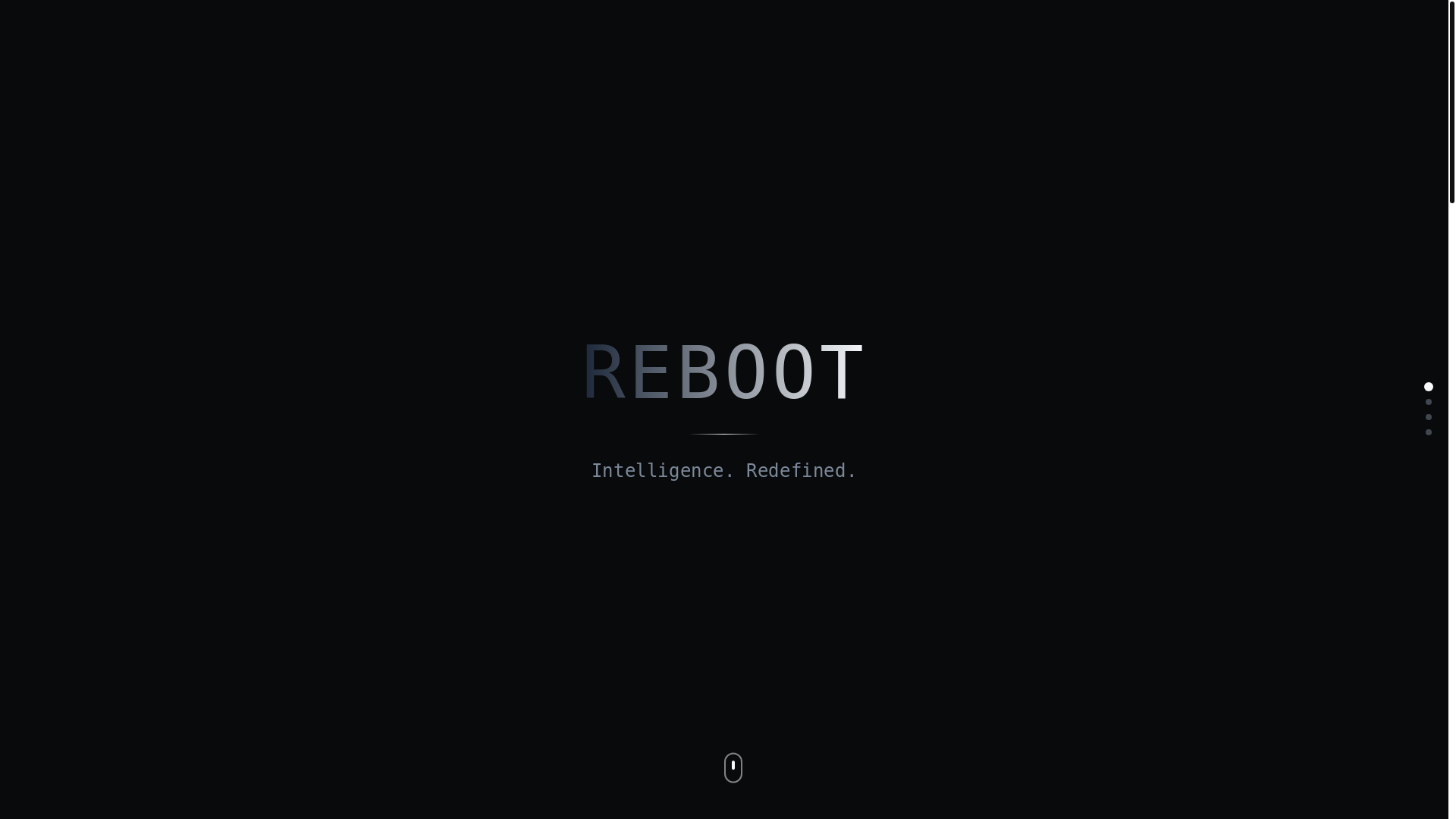 website screenshot of https://reboot-web.pages.dev/