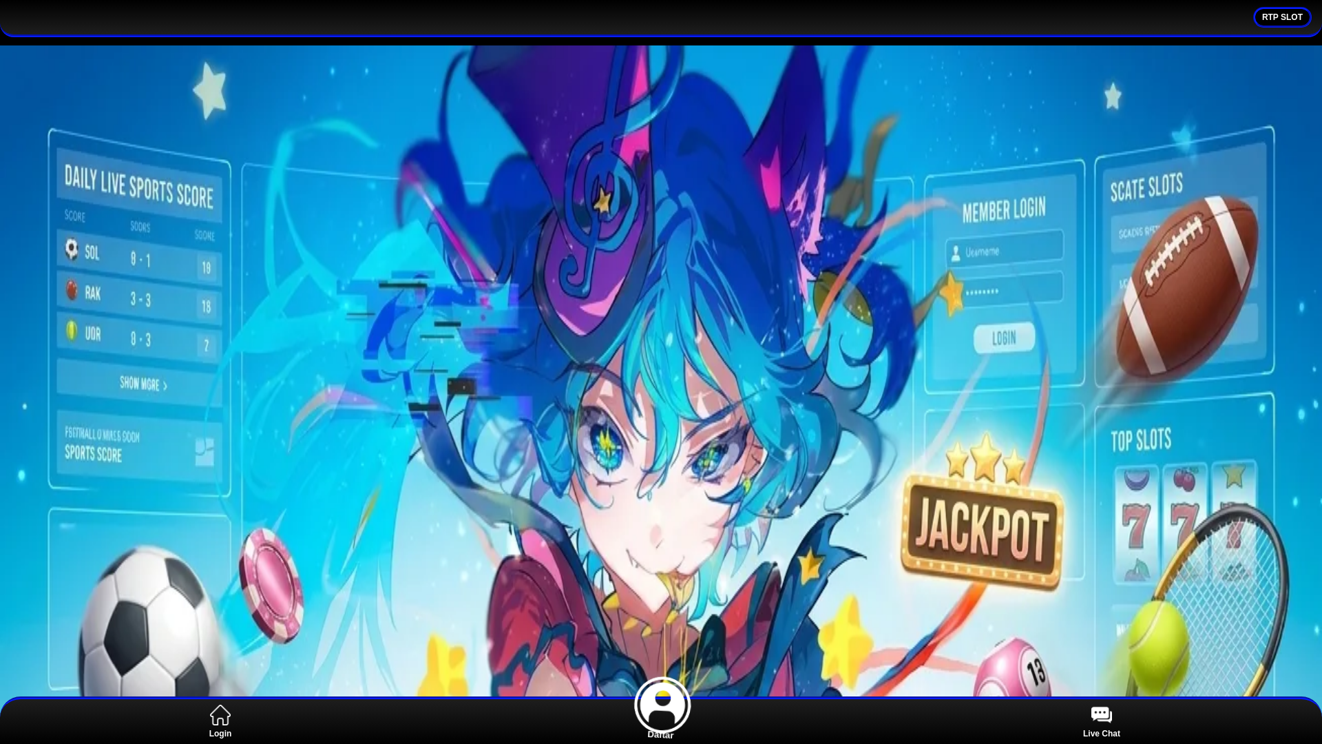 website screenshot of https://lantaklah-kau.pages.dev/