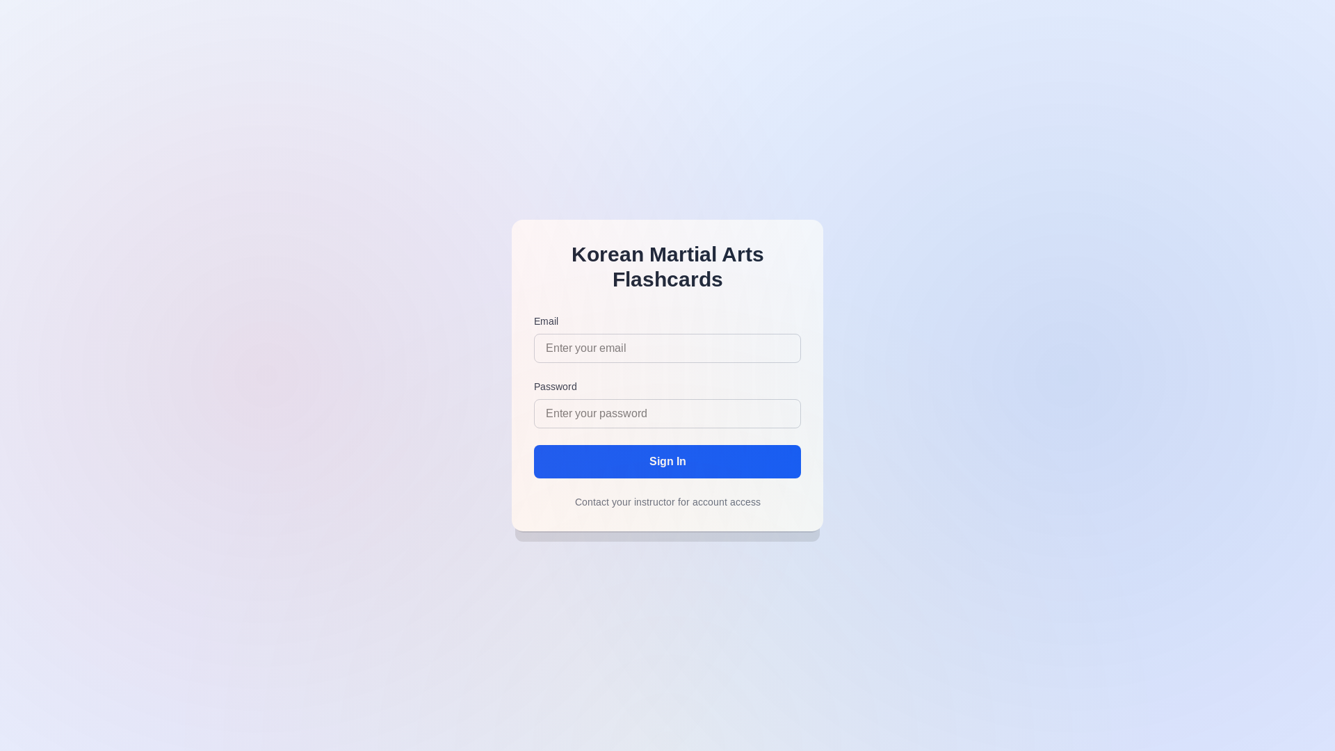 website screenshot of https://korean-words.pages.dev/