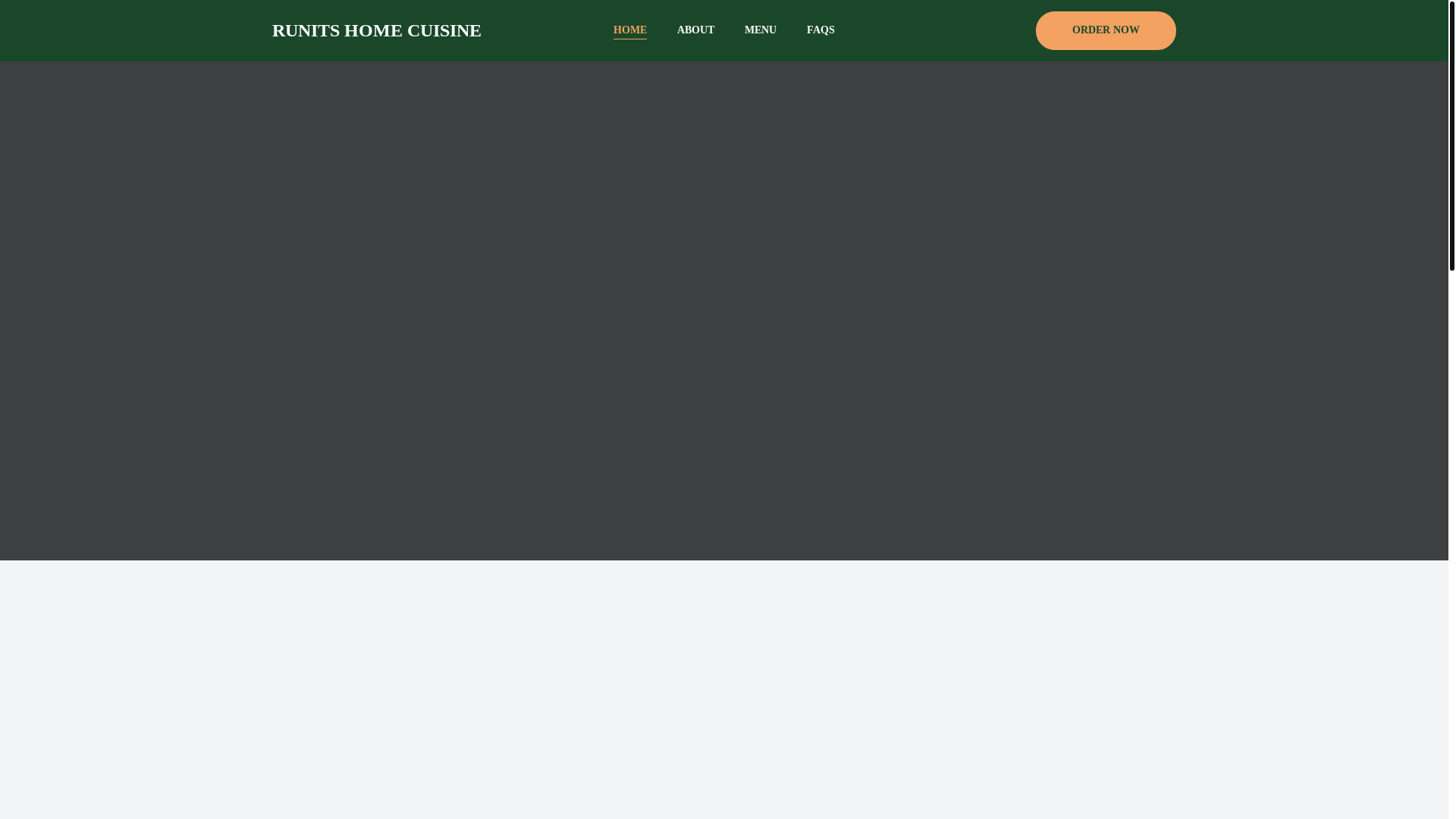 website screenshot of https://runitshomecuisine.com/