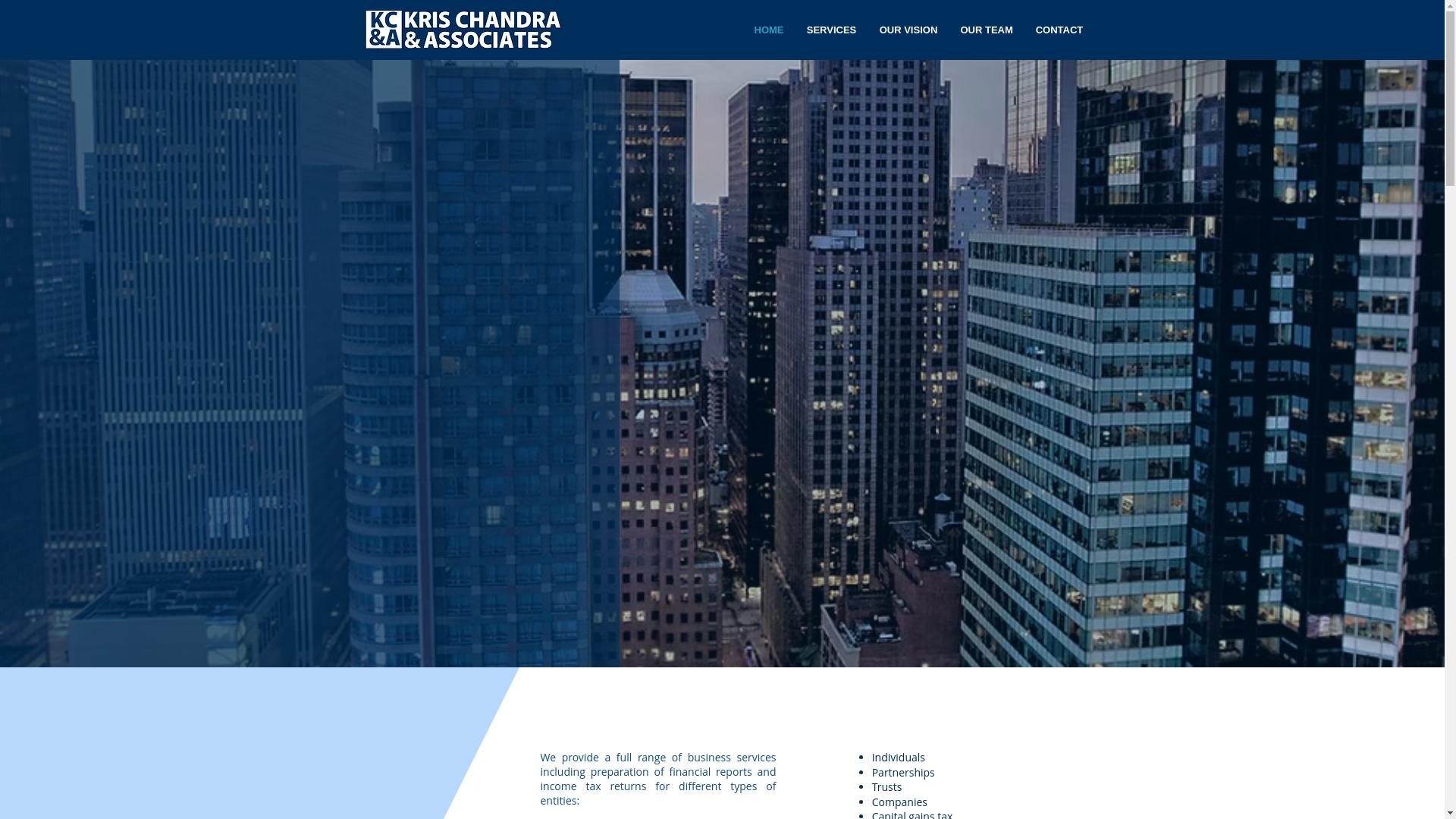 website screenshot of https://kcandassociates.online/