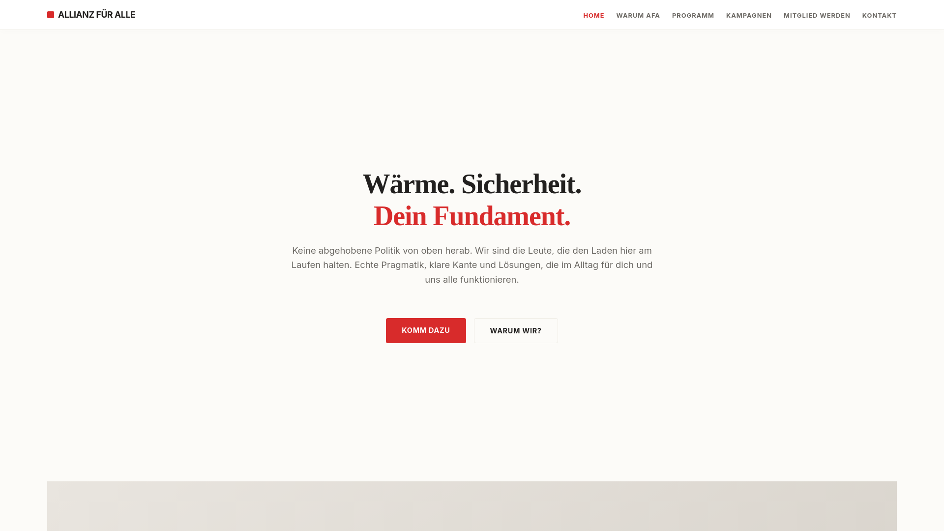 website screenshot of https://afa-web-app.pages.dev/