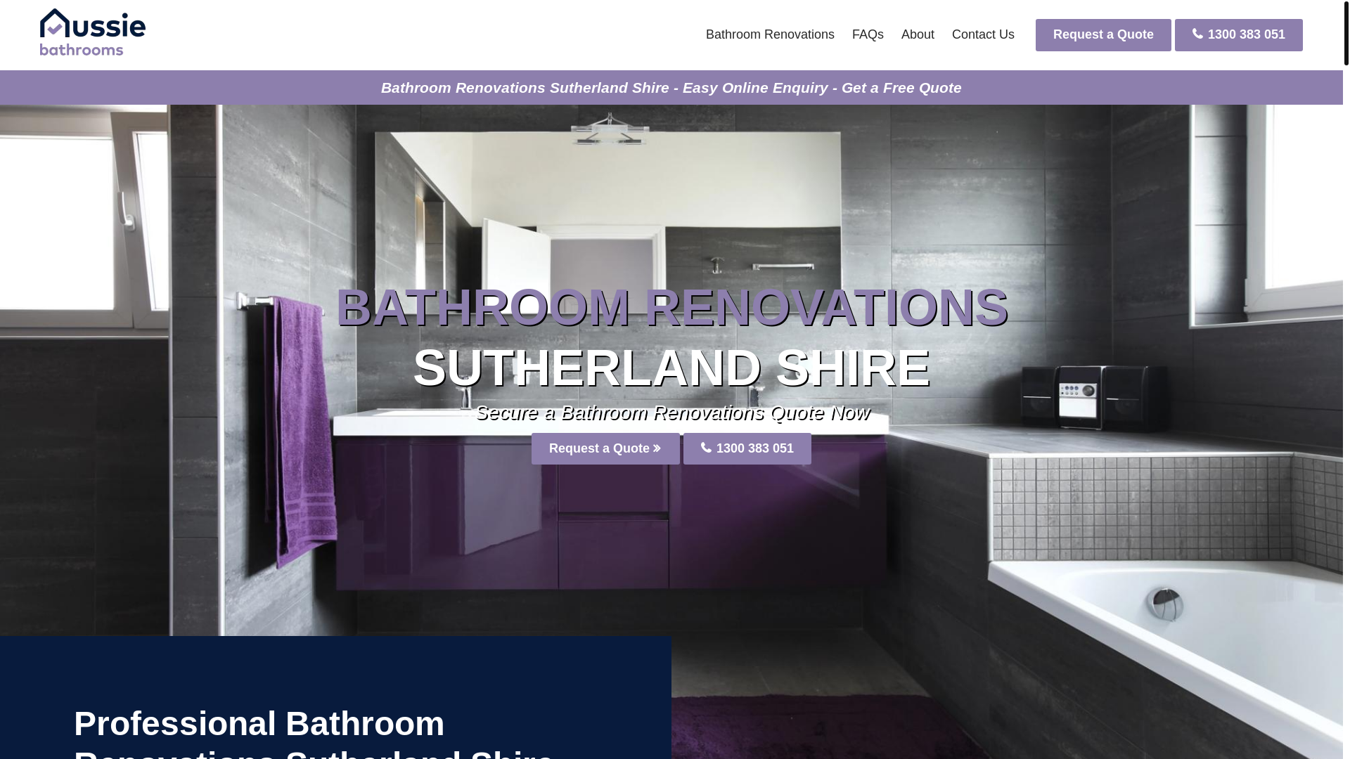 website screenshot of https://sutherlandbathroomrenos-com-au.pages.dev/