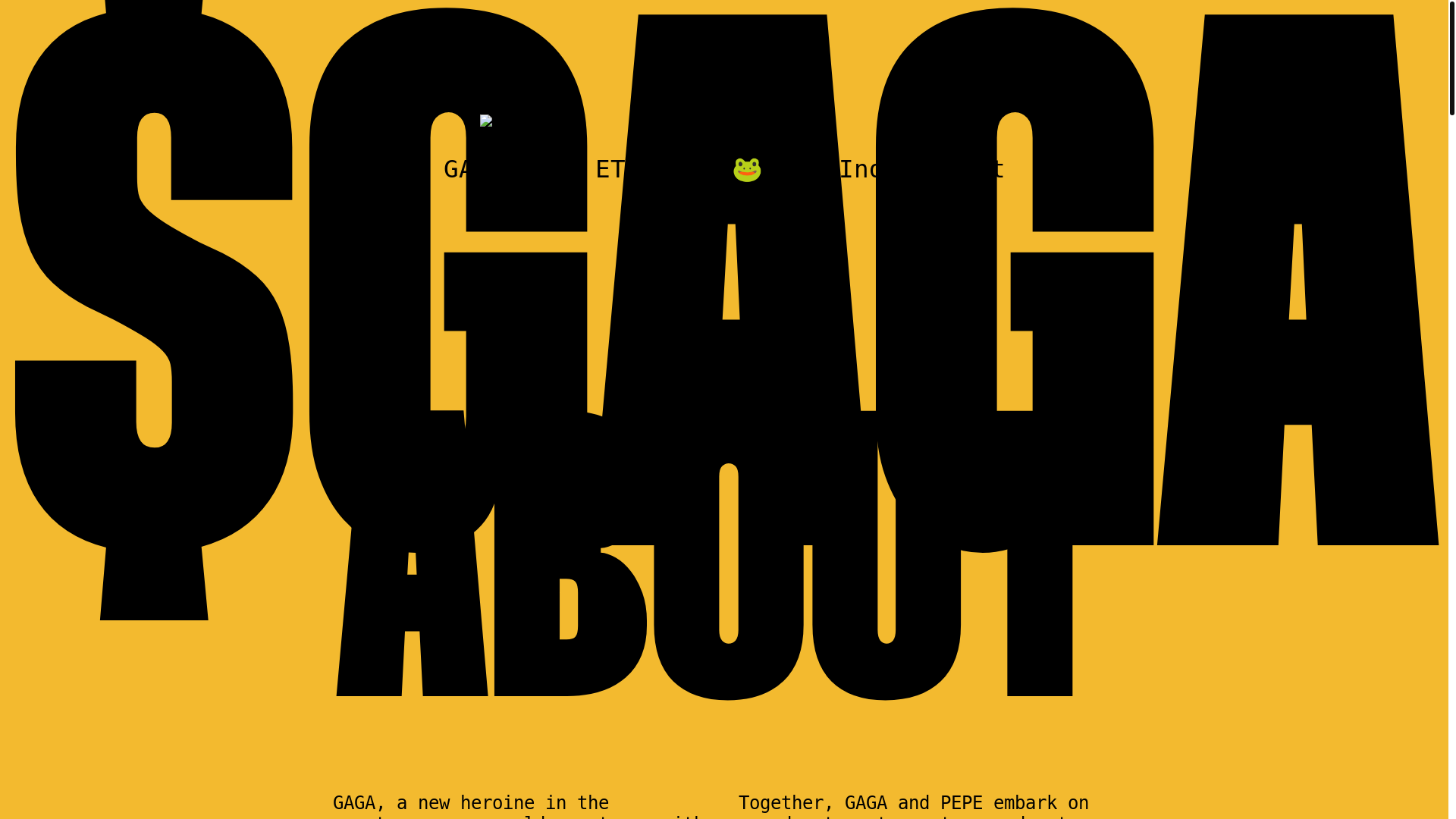 website screenshot of https://gagameme.xyz/
