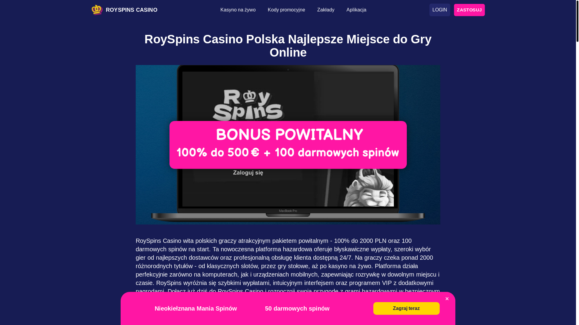 website screenshot of https://royspins-casino-net.pages.dev/