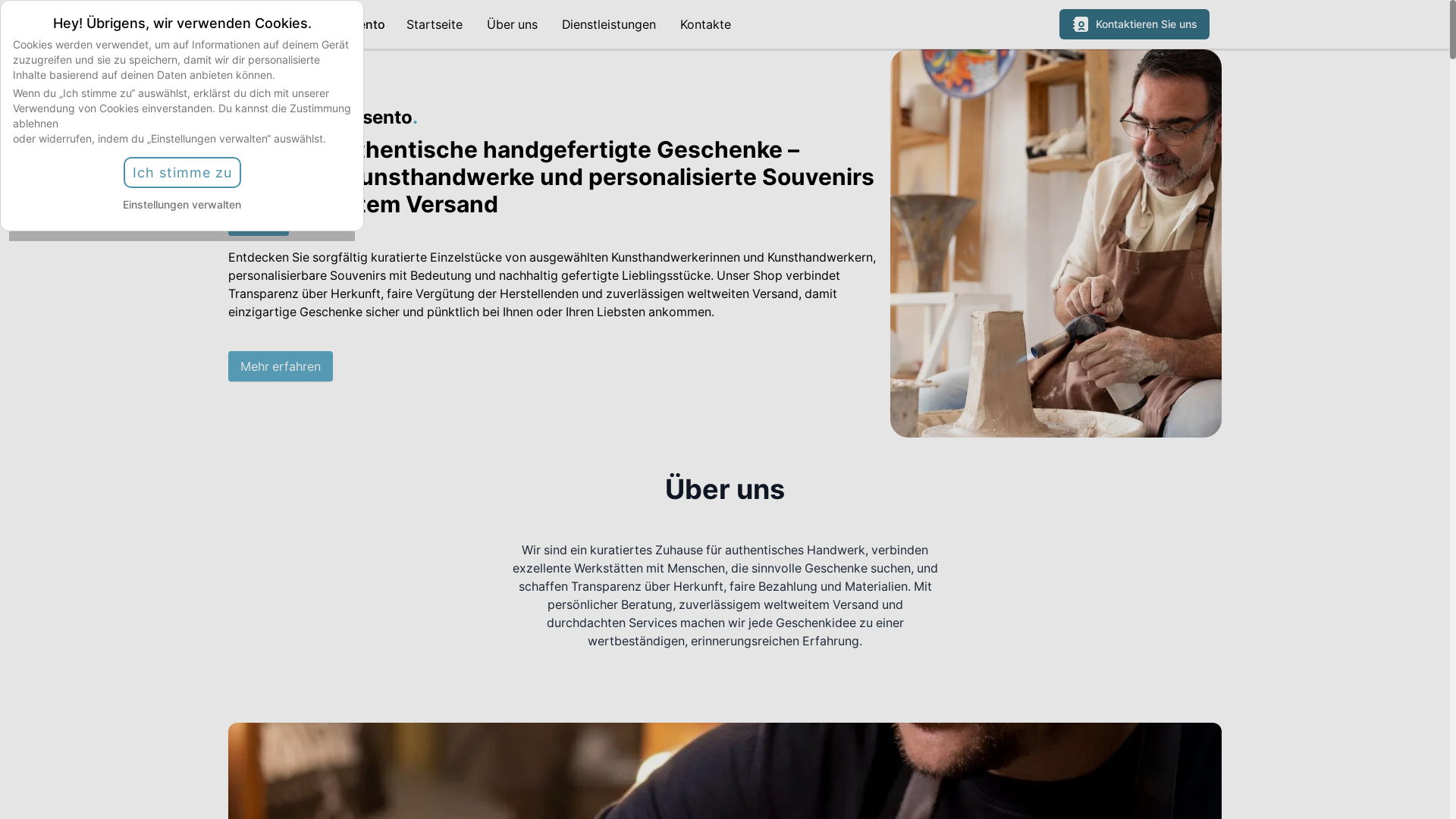 website screenshot of https://dexozentotemisento.click/