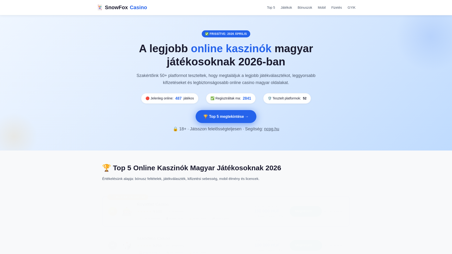 website screenshot of https://casino-snowfox-hu.pages.dev/