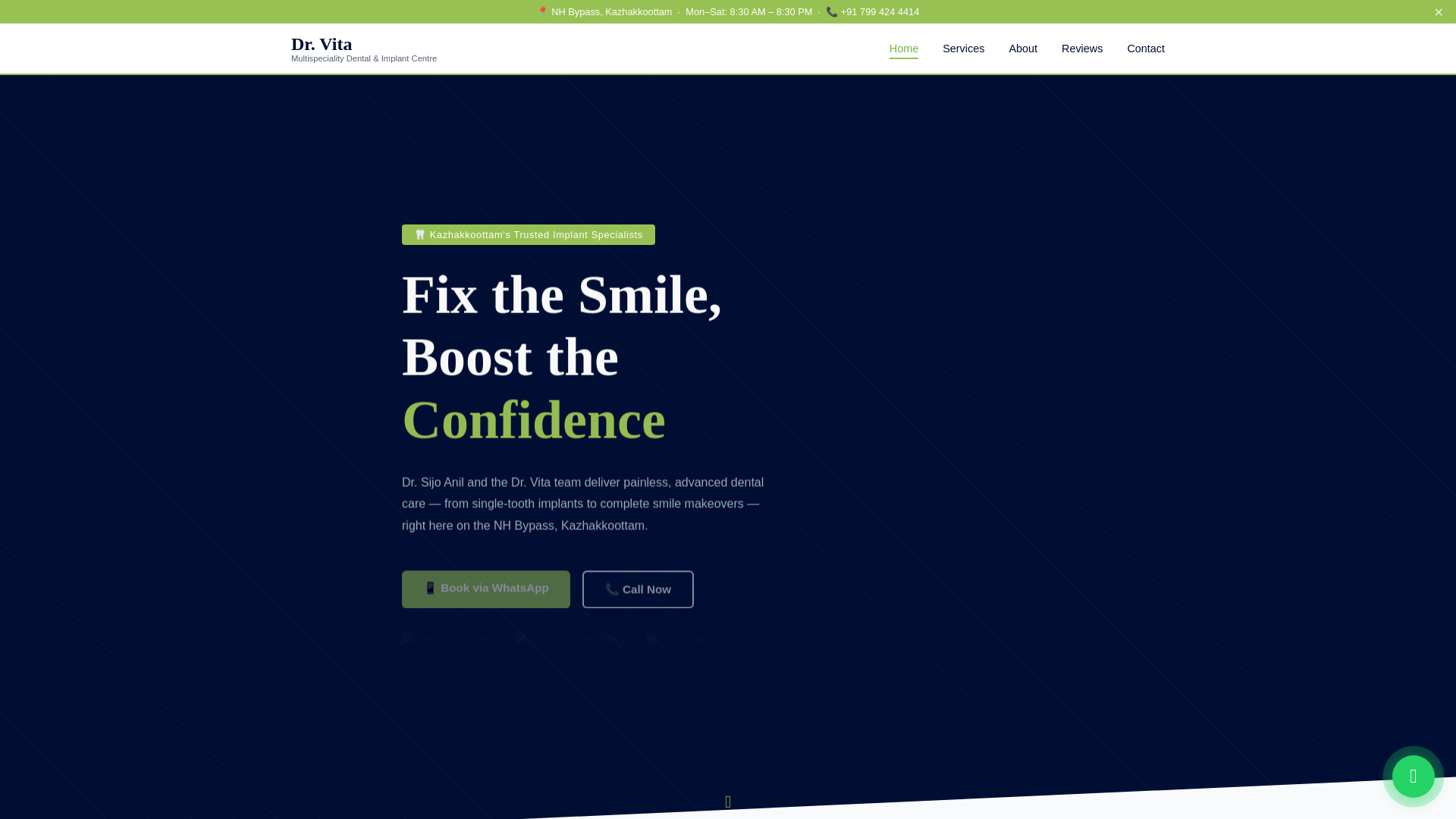 website screenshot of https://drvita.pages.dev/