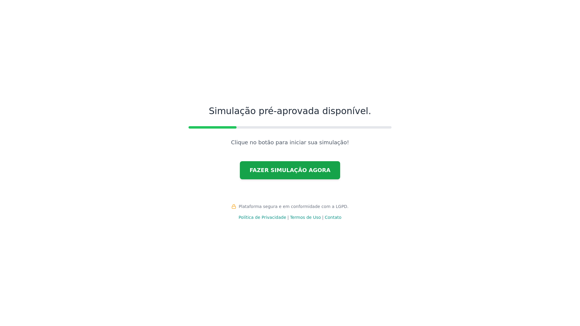 website screenshot of https://pacoteseuagora.site/