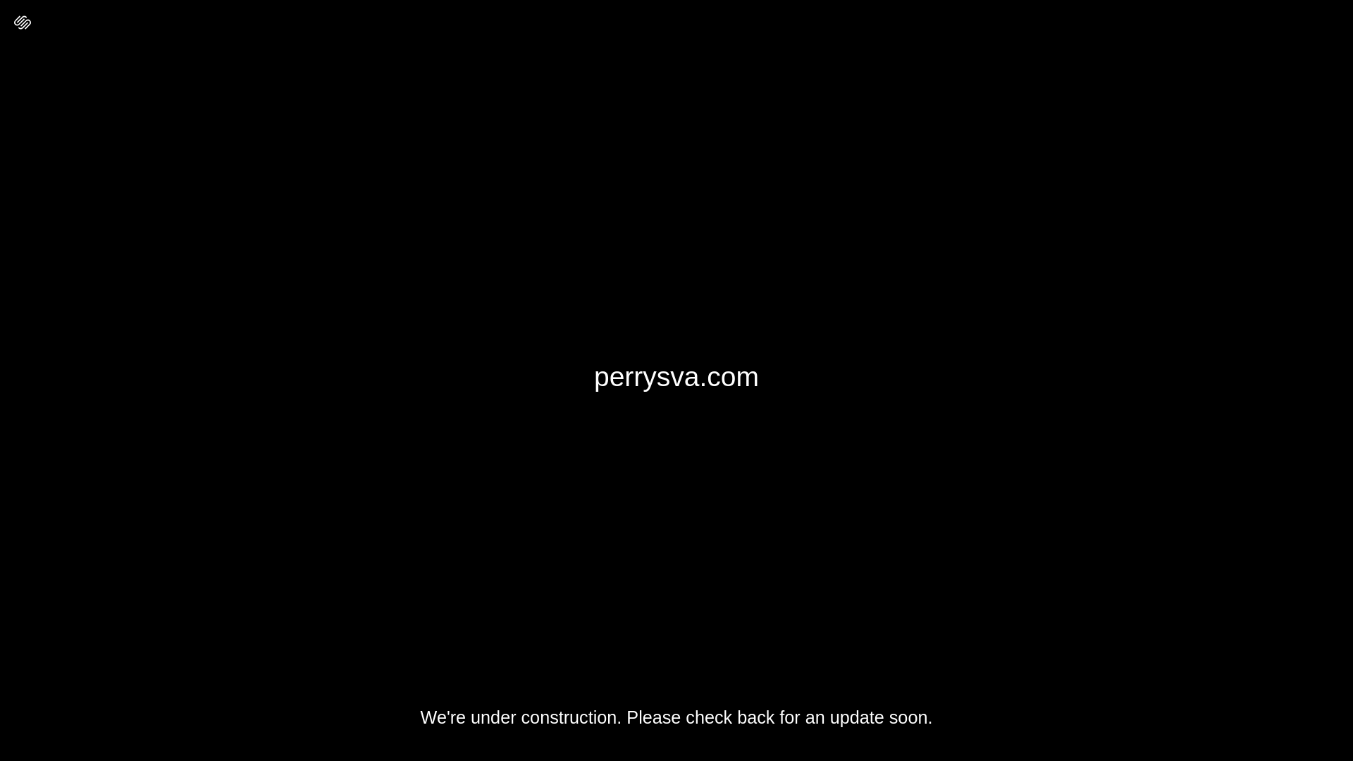 website screenshot of https://perrysva.com/