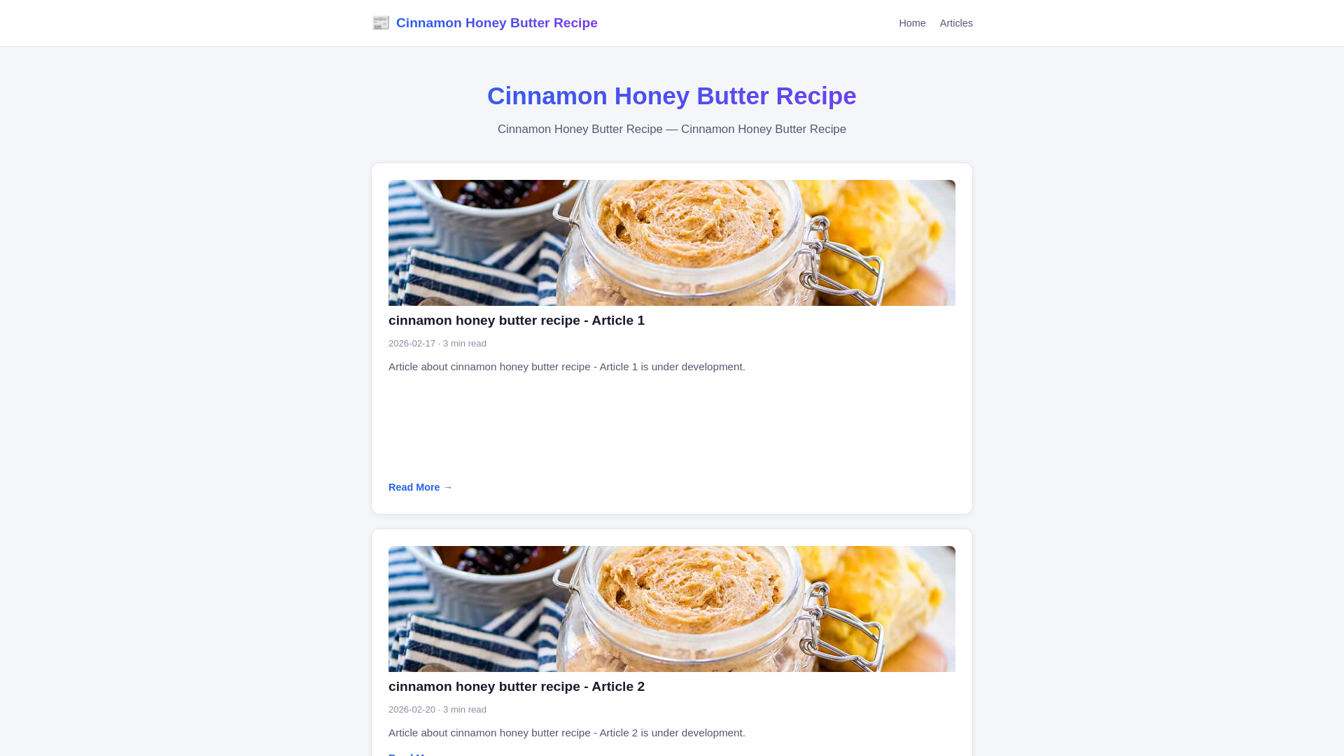 website screenshot of https://cinnamon-honey-butter-recipe.pages.dev/