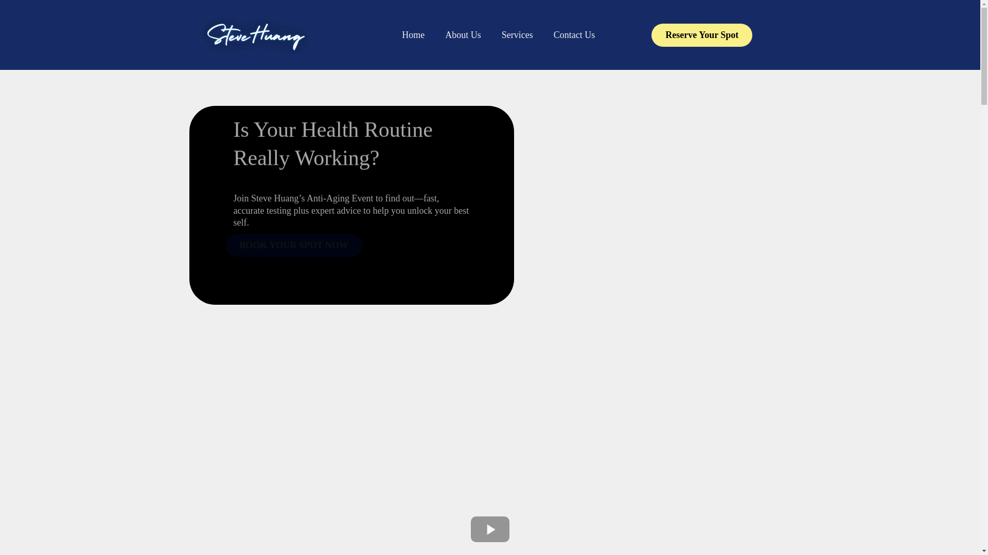 website screenshot of https://stevehuang88.com/
