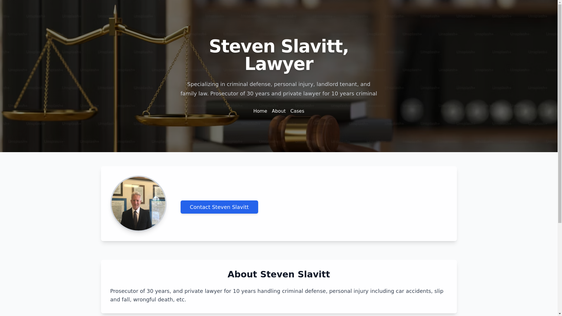 website screenshot of https://frontend-lawyer.pages.dev/